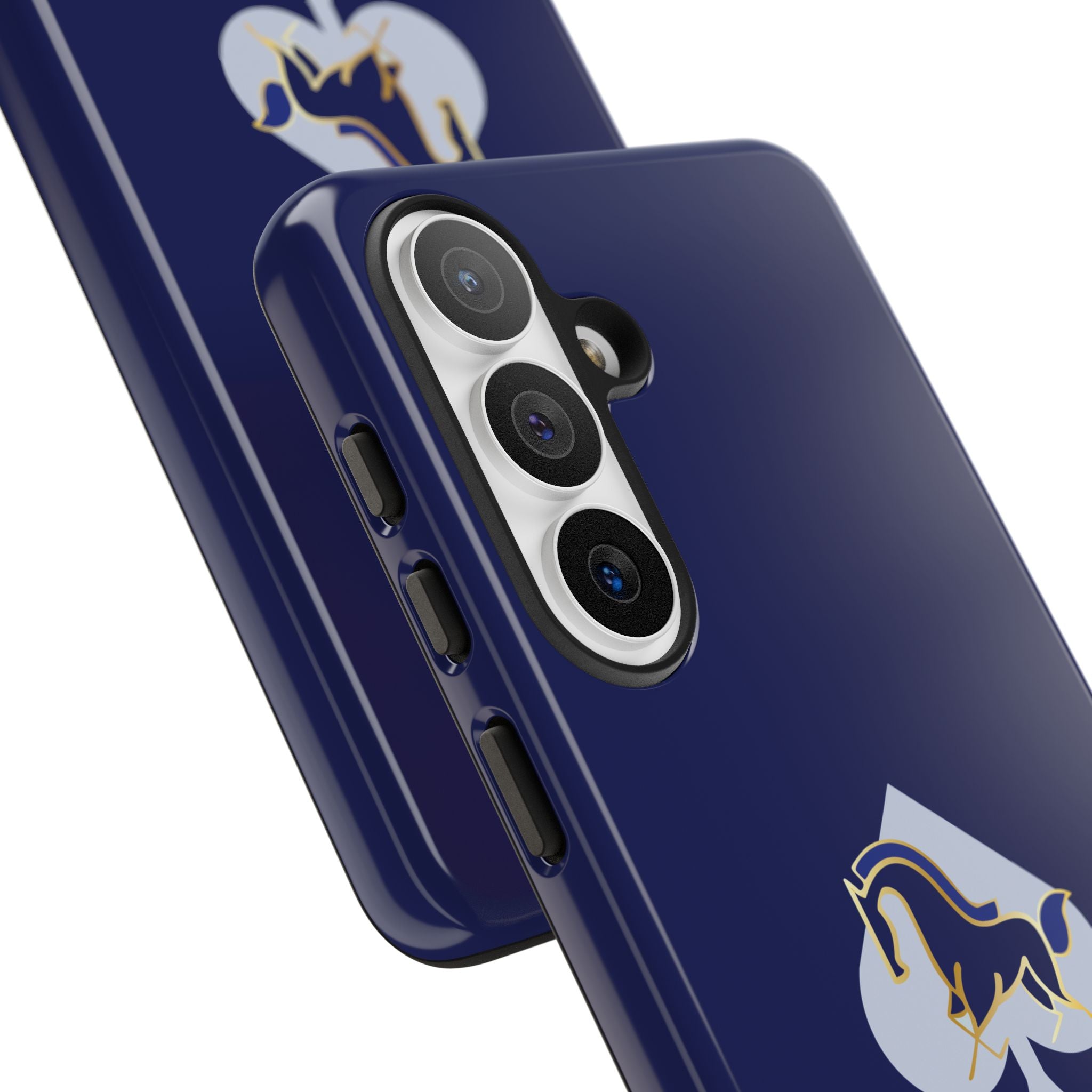 Navy Blue Ashken Spade Logo Phone Case