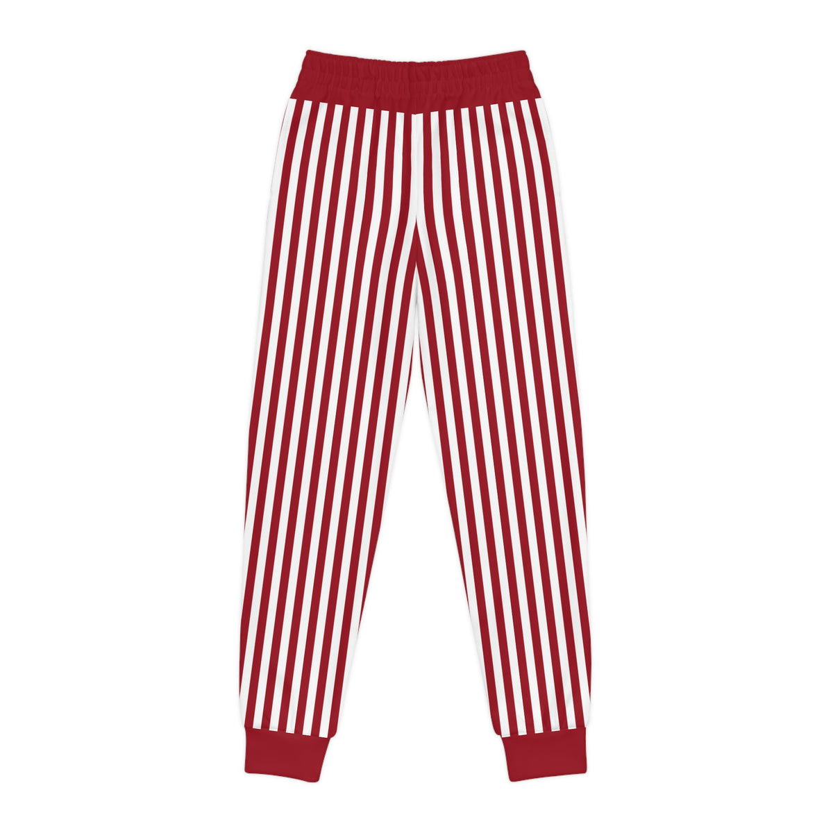 Ashkin Spady Red and White Striped Youth Joggers