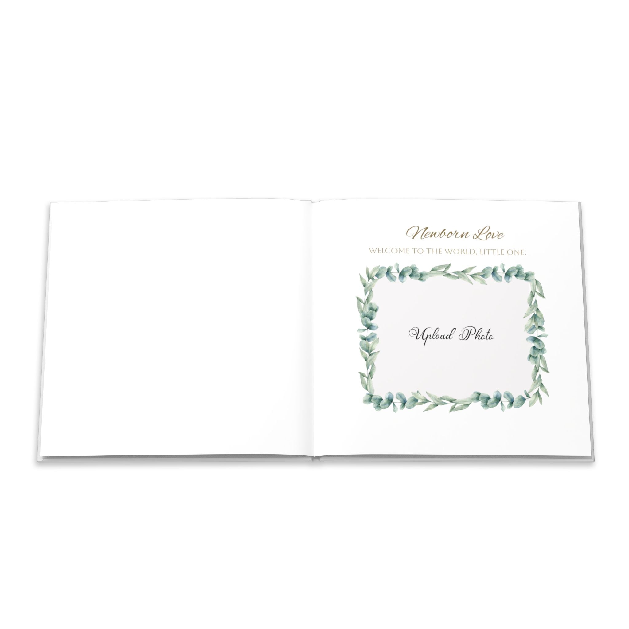"Hello Baby" Personalized Hardcover Yearbook
