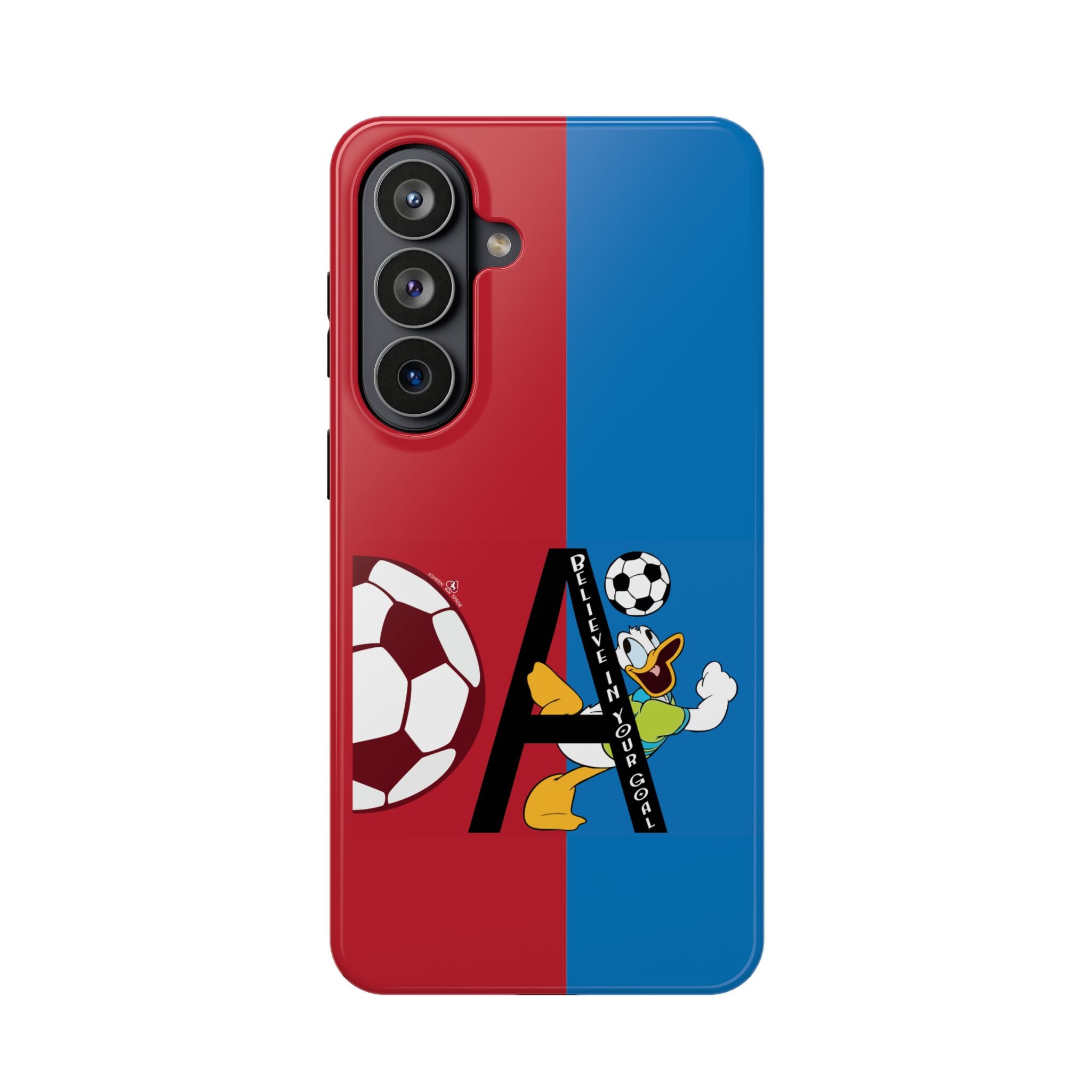Soccer Initial A Magnetic Impact-Resistant Phone Case