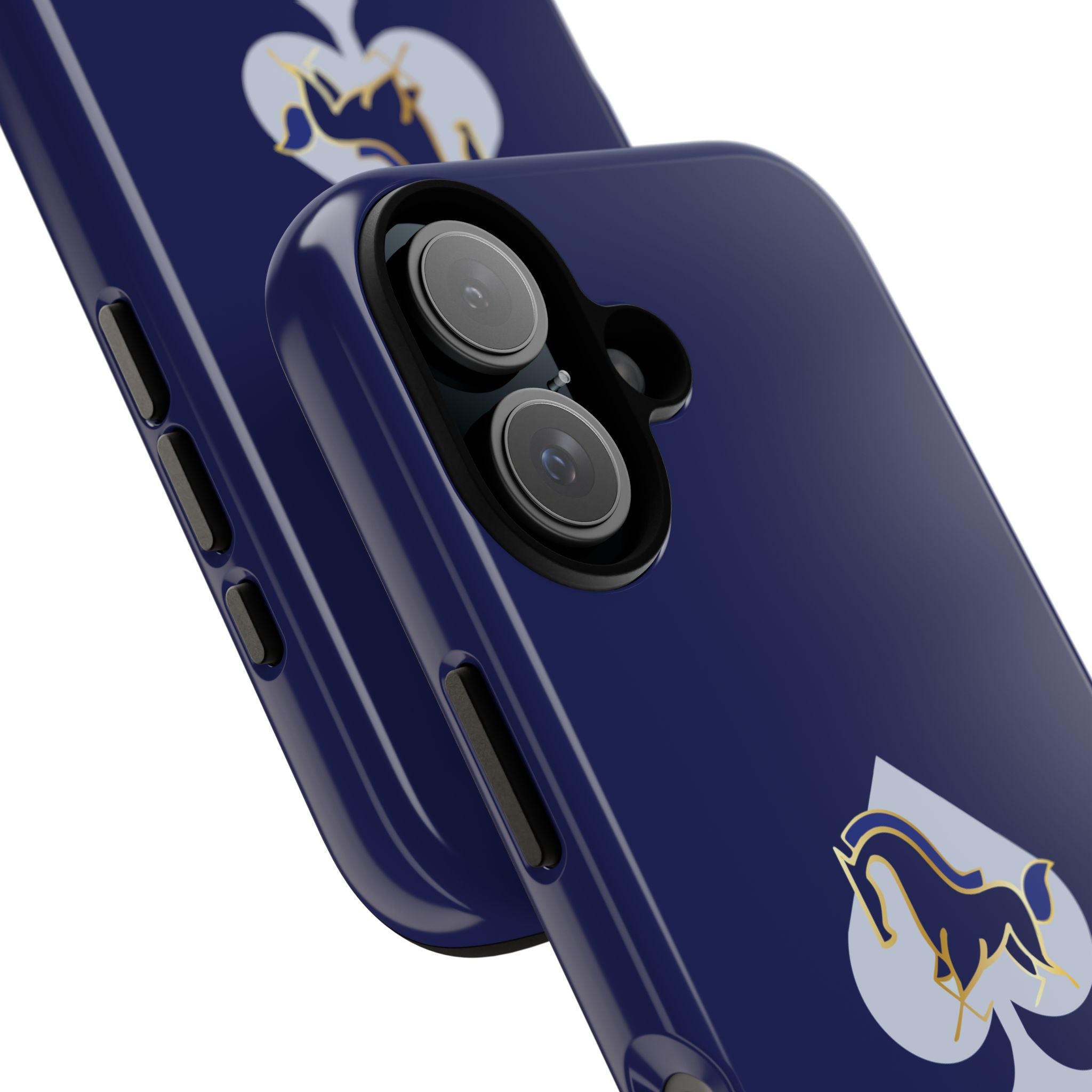 Navy Blue Ashken Spade Logo Phone Case