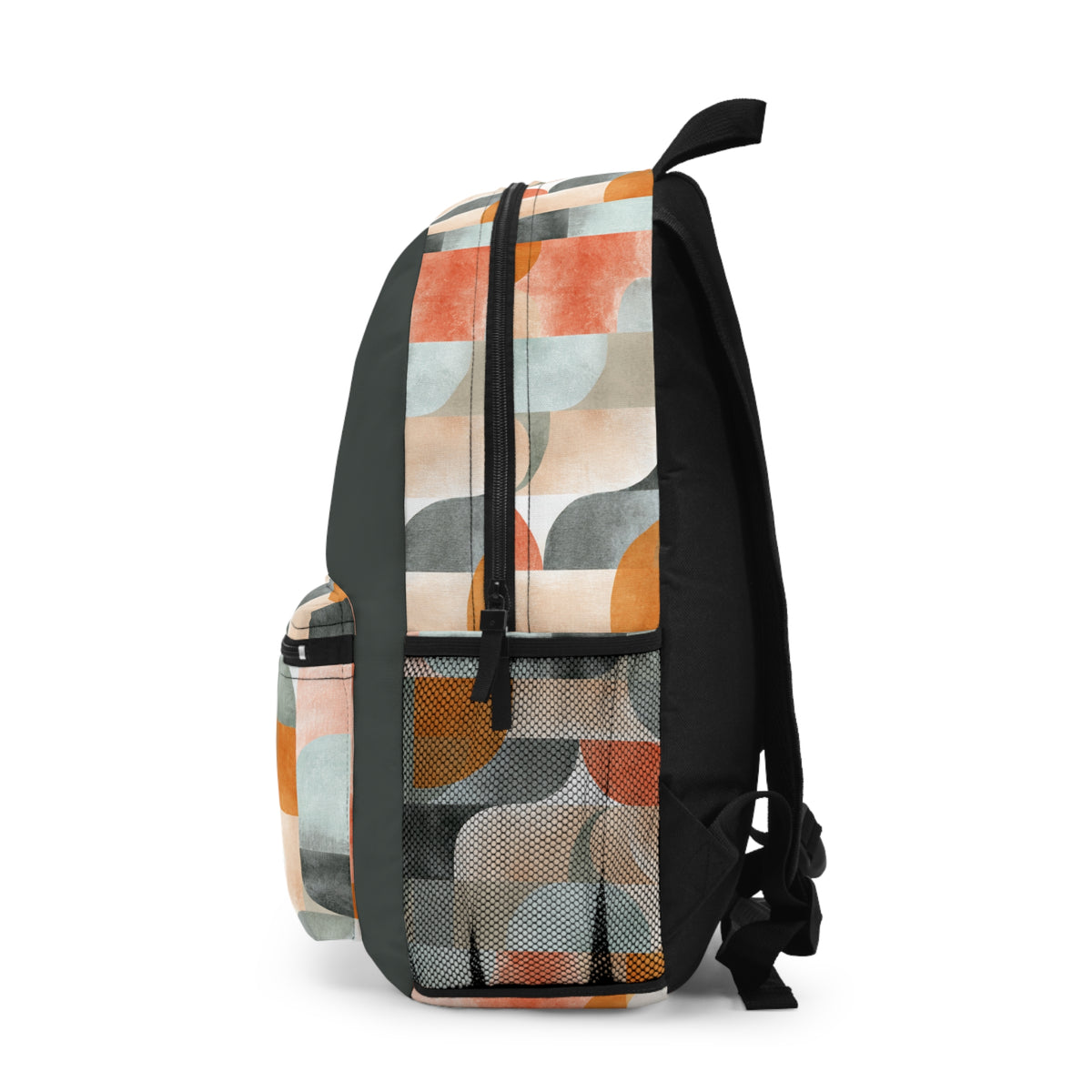 Retro Abstract Design Backpack