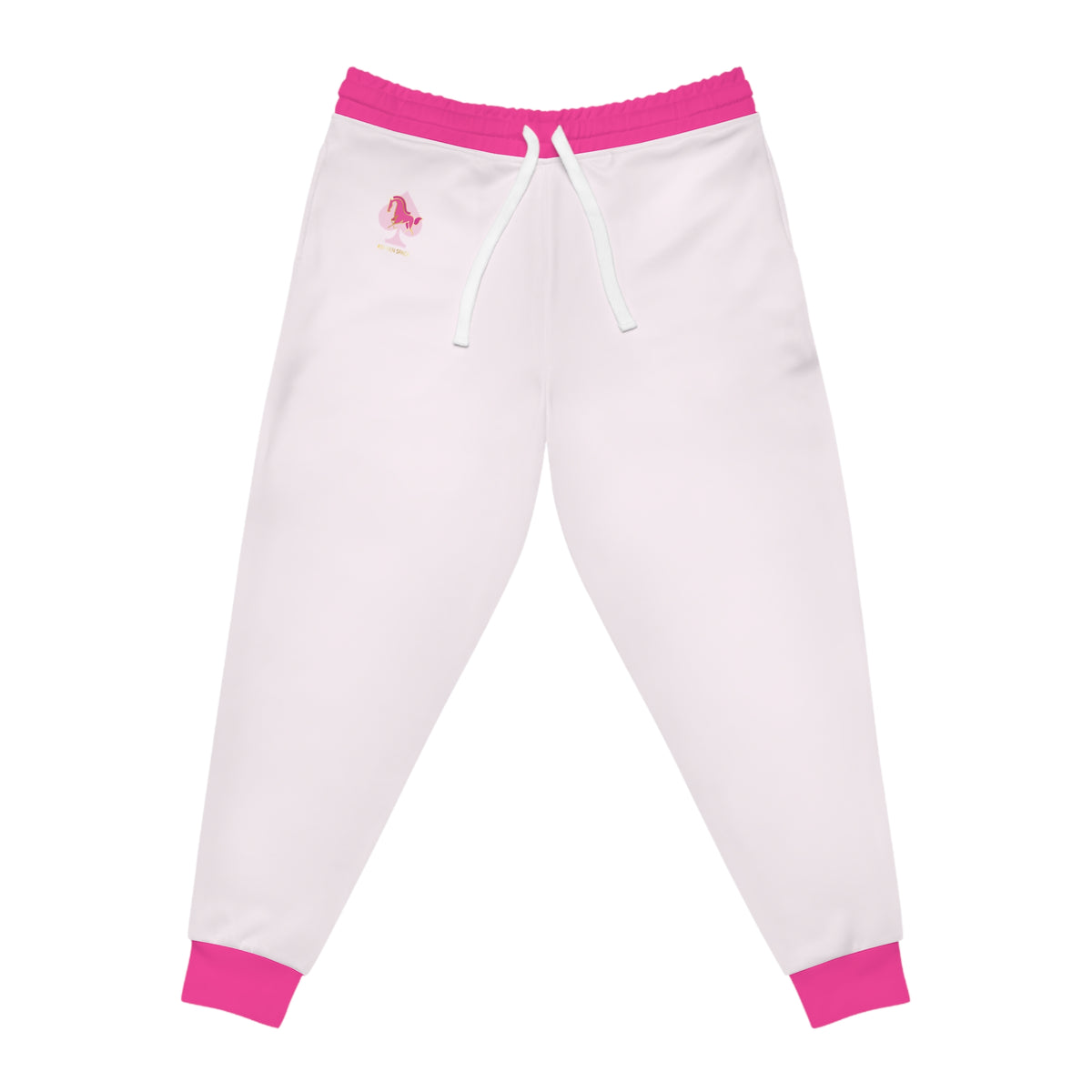 Ashken Spade Pink Trim Athletic Joggers