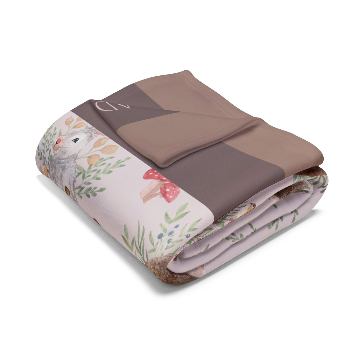 Woodland Critter Fleece Blanket