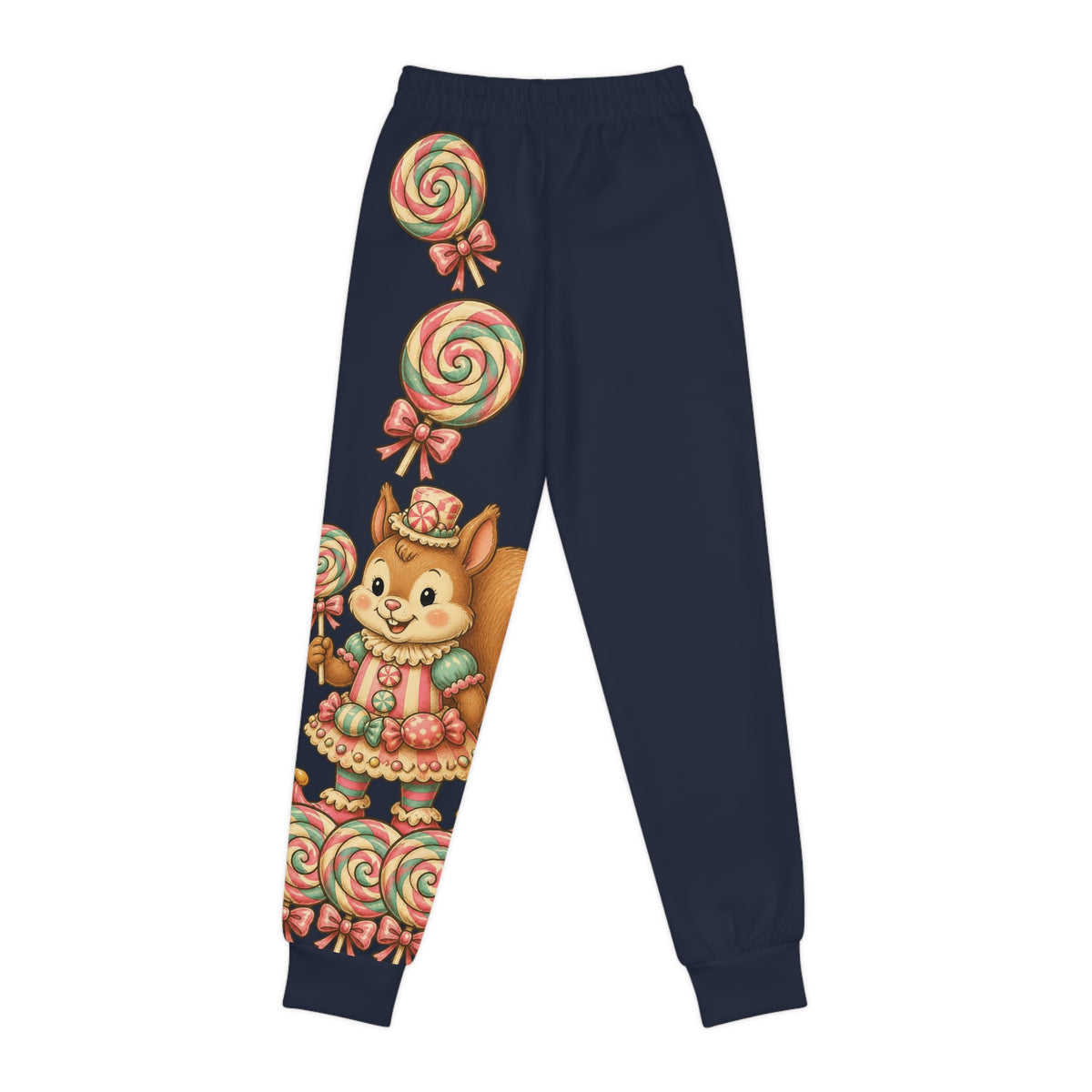 Navy LolliSquirl Youth Joggers