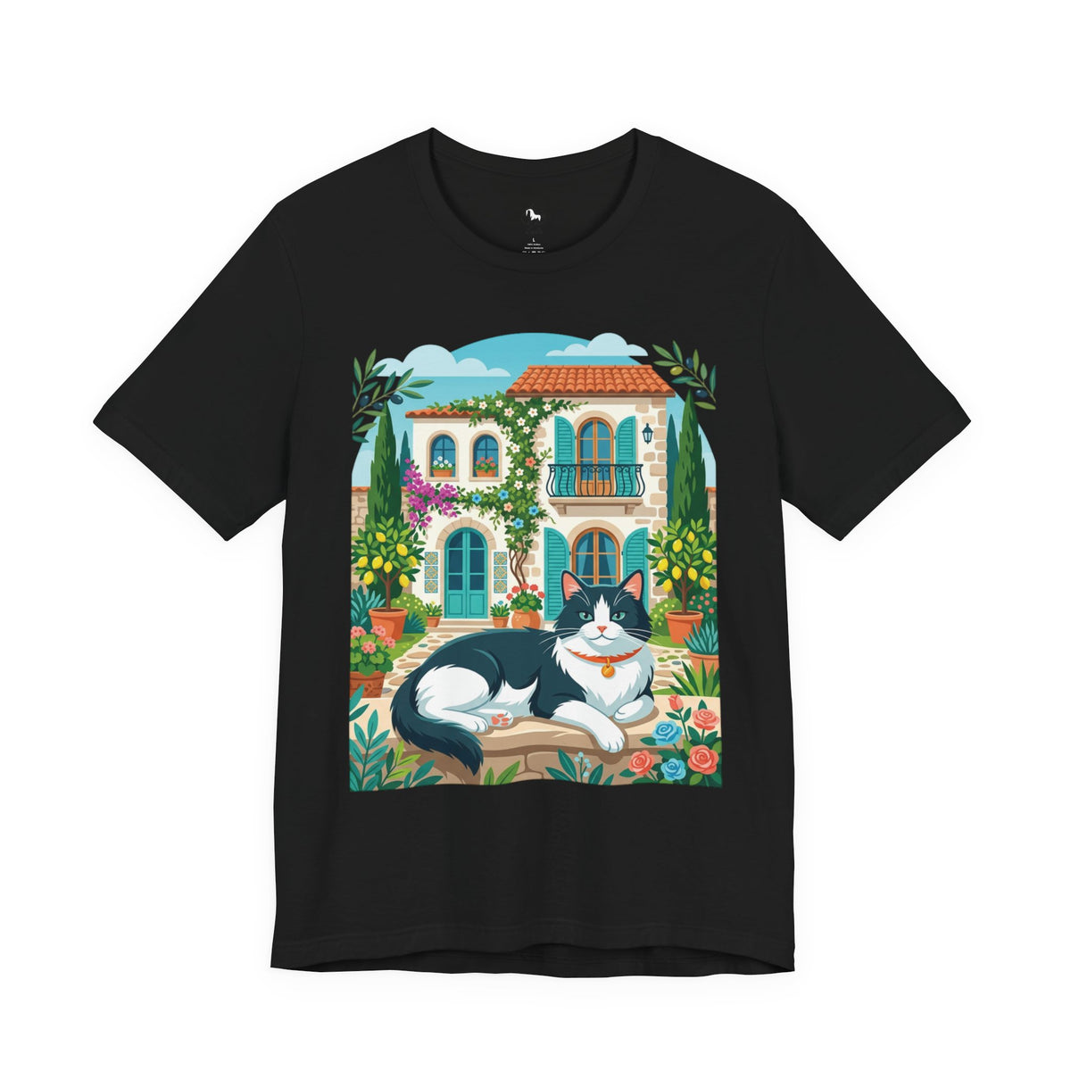 Cat Courtyard T‑Shirt