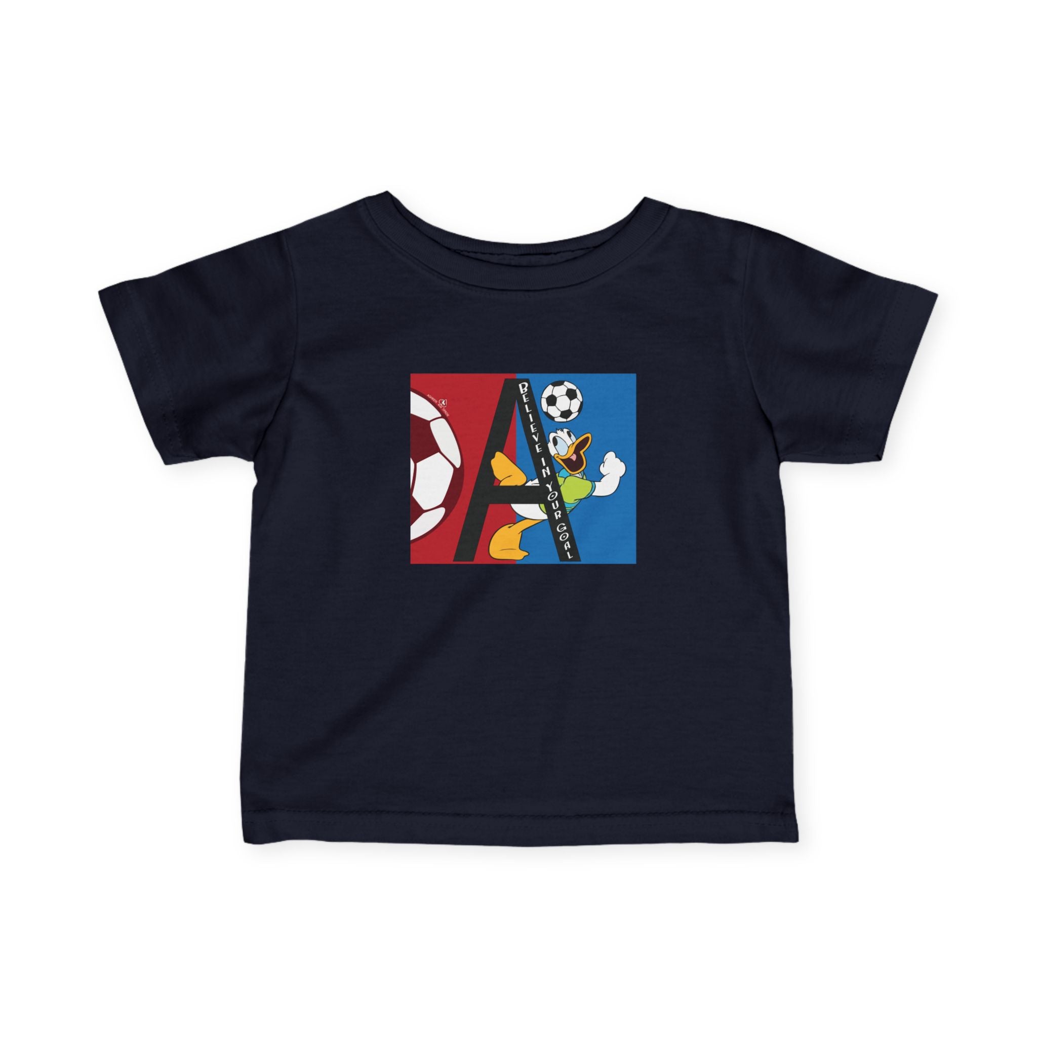 Cute Baby Soccer Graphic Shirt