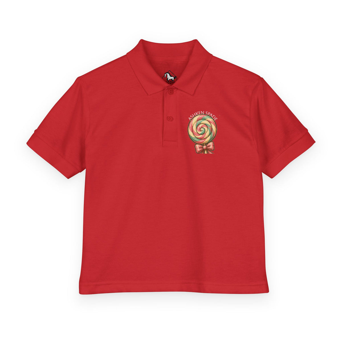 Kids Polo — Cute LolliSquirrel & BunBon with Custom Name