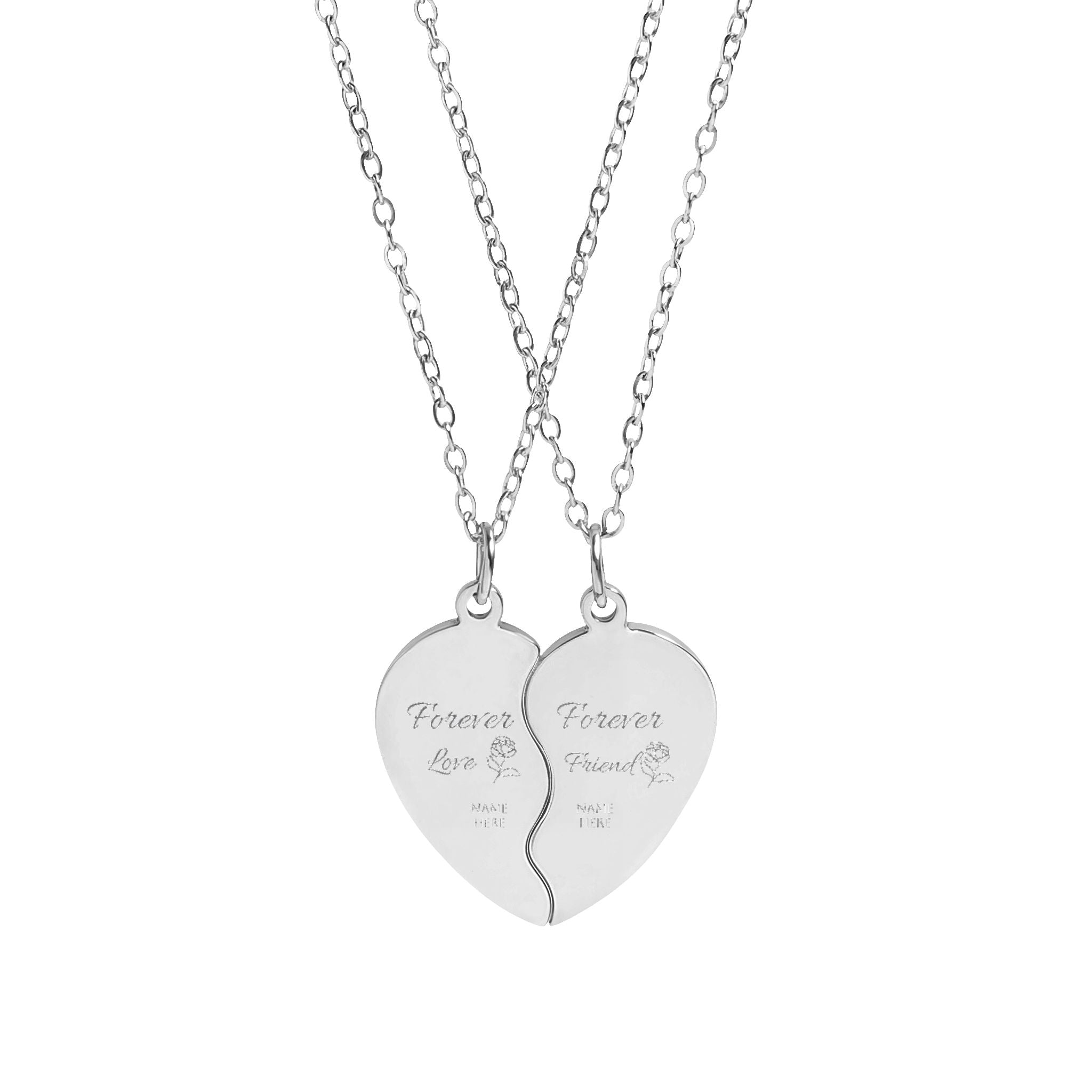 Customize matching BF Necklace