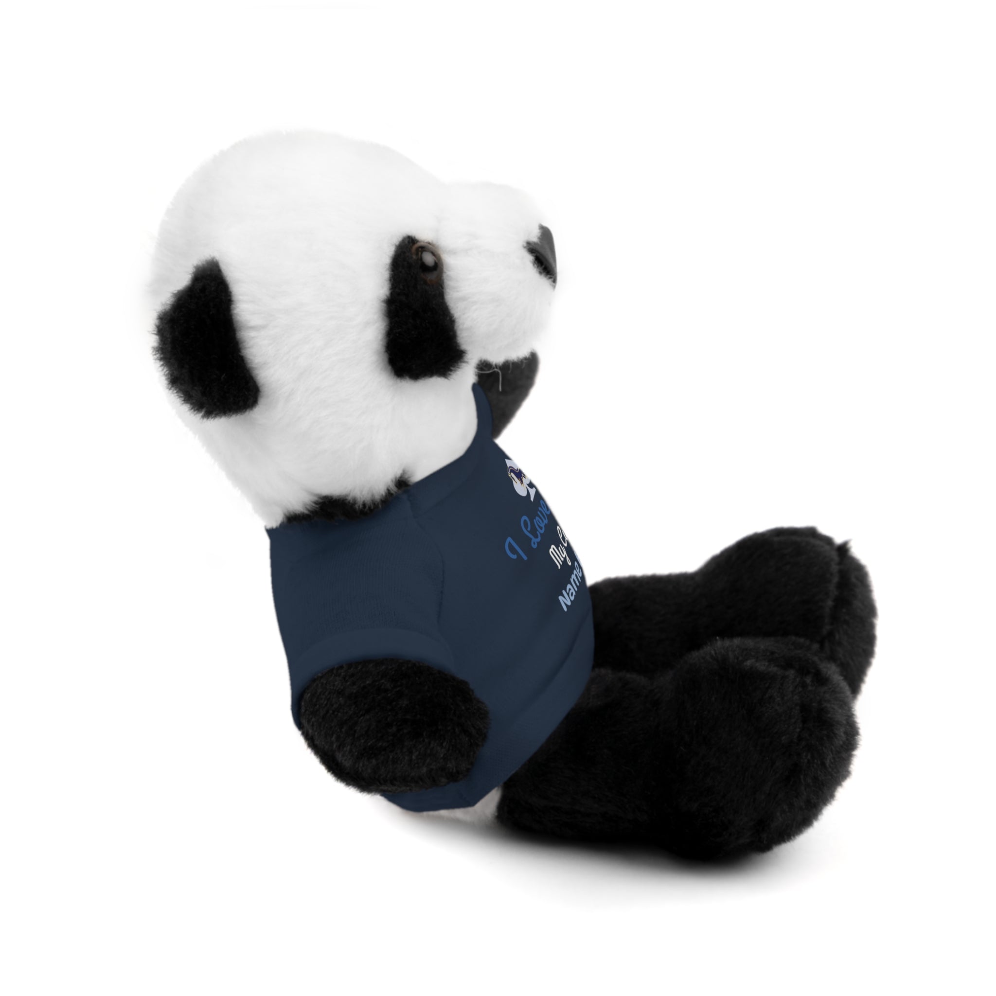 Personalized Teddy Bear with "I Love You" Tee