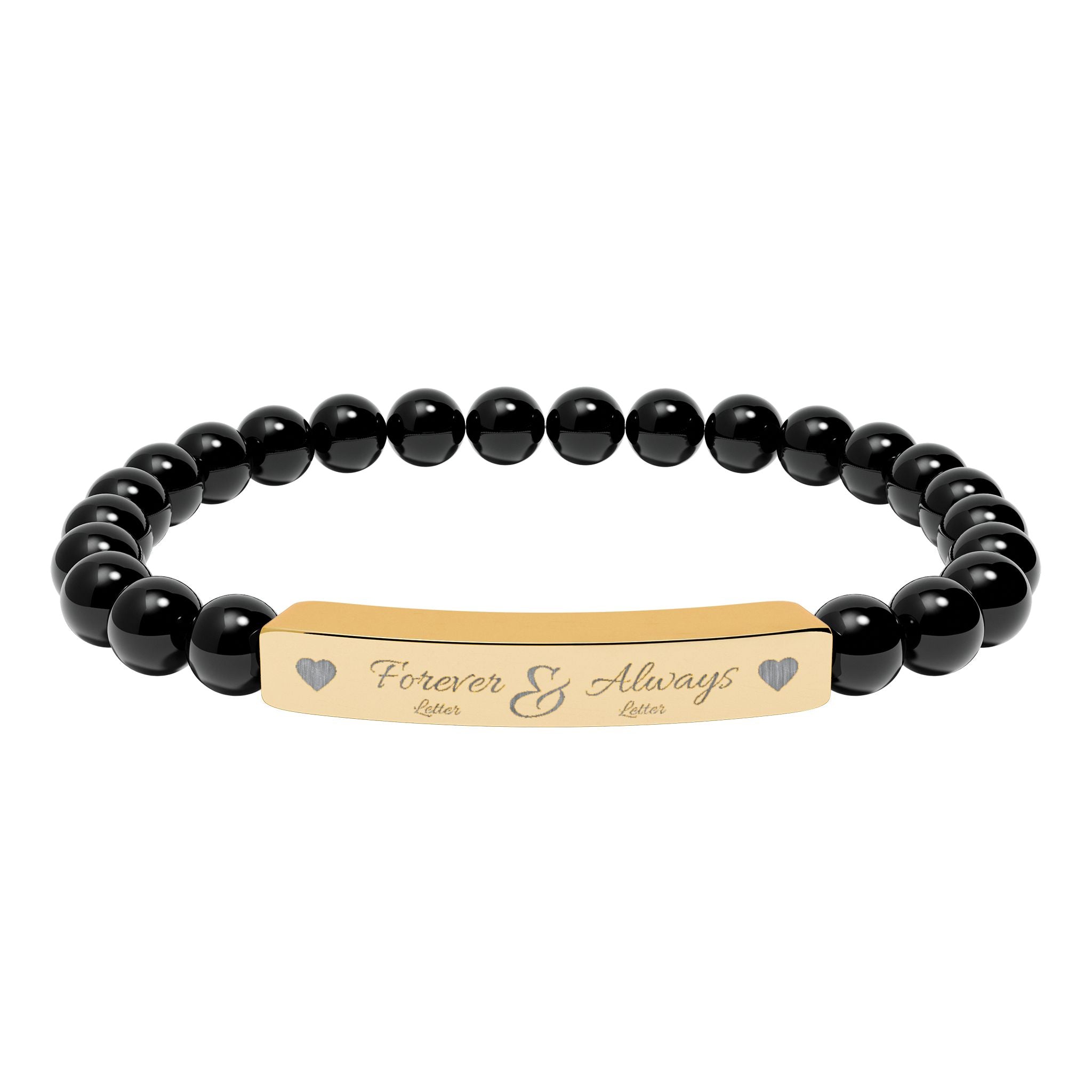 Customize Elegant Beaded Bracelet