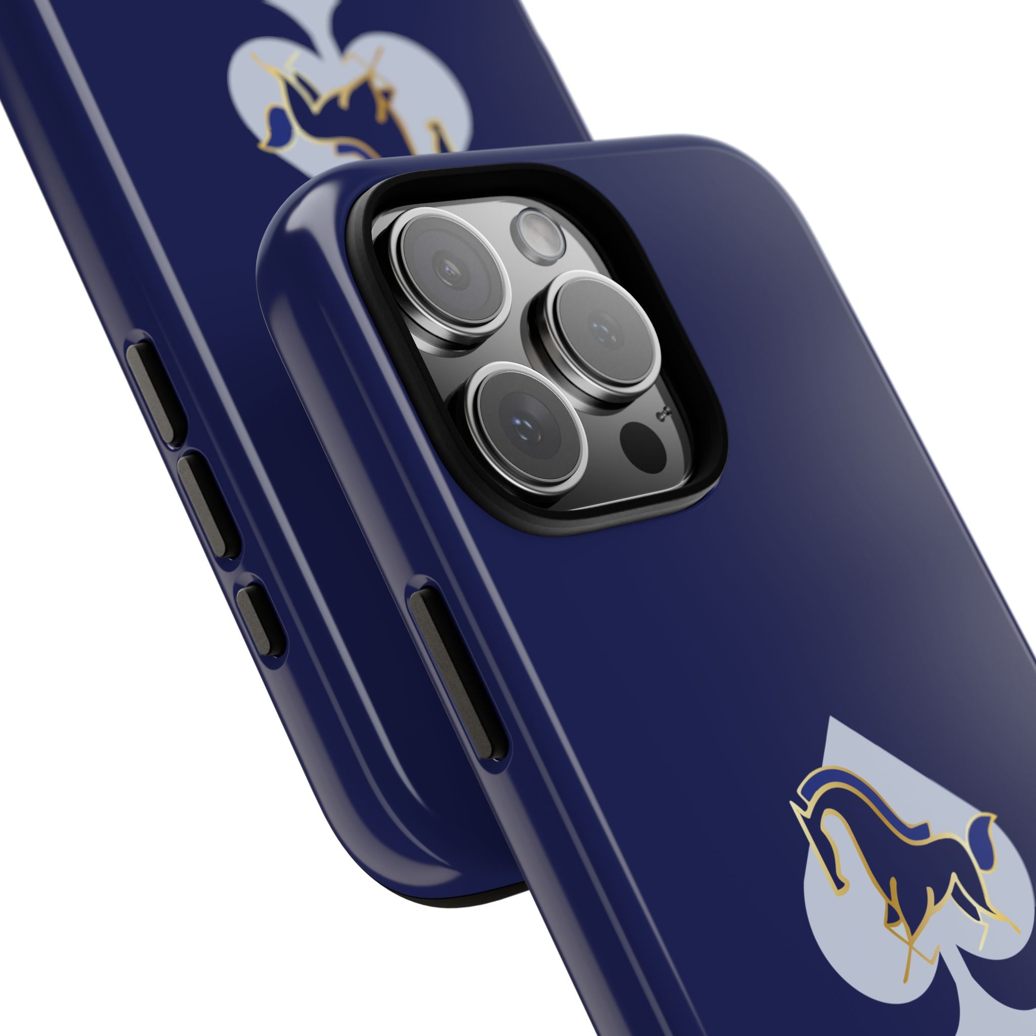 Navy Blue Ashken Spade Logo Phone Case
