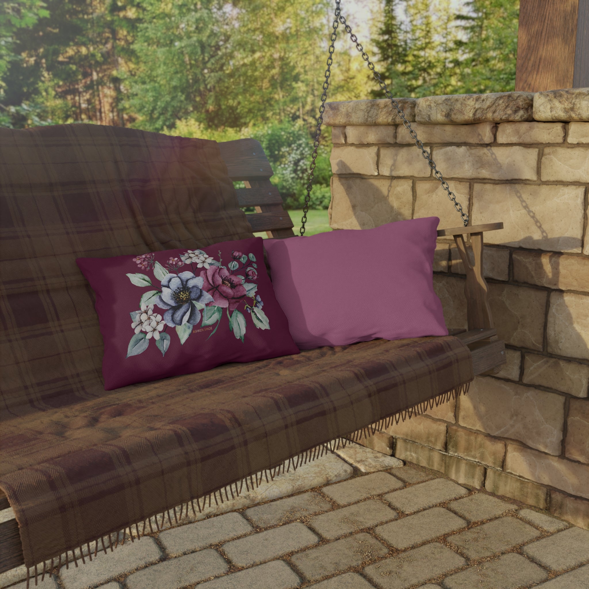 Copy of Red & Cushion green cushion
