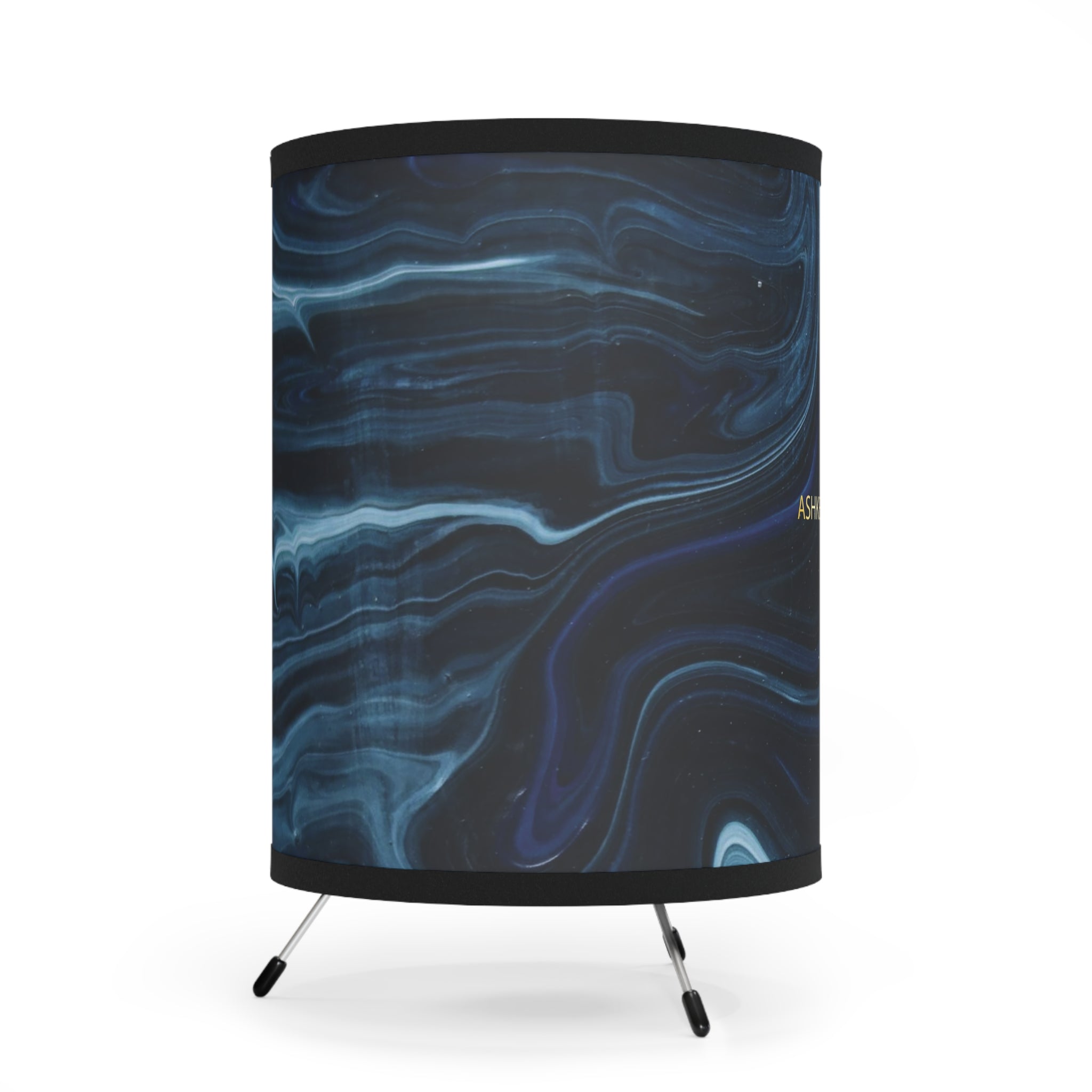 Table Lamp With Marbel Background Shade