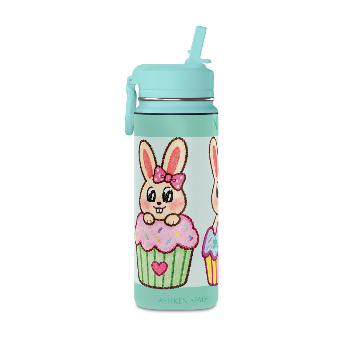 Personalized 20oz Kids Straw Bottle