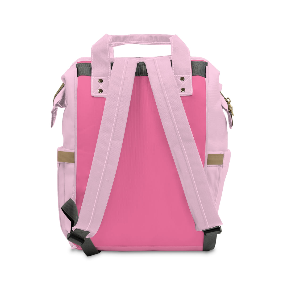 Personalized Pink Bunny Diaper Backpack