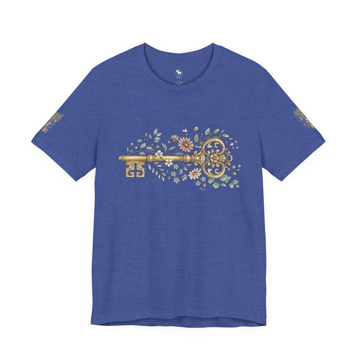 Vintage Floral Key T-Shirt