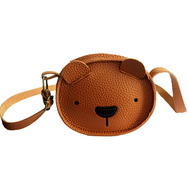 Boys and Girls Retro Bear Messenger Bag