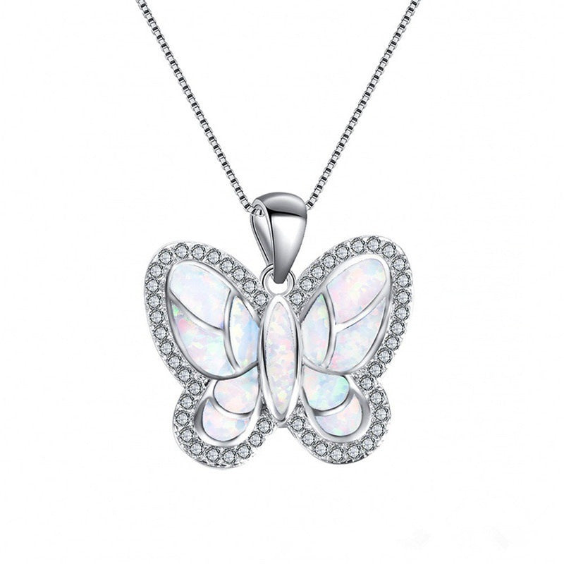 Cute Exquisite Clavicle Chain Butterfly Necklace