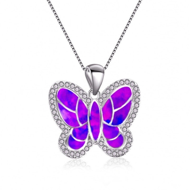 Cute Exquisite Clavicle Chain Butterfly Necklace