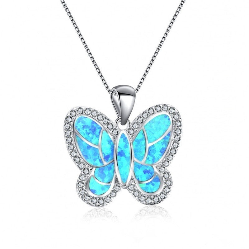 Cute Exquisite Clavicle Chain Butterfly Necklace