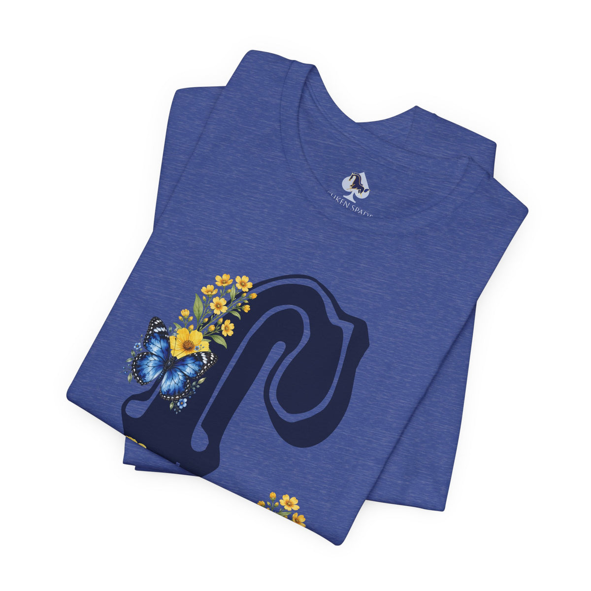 Floral Letter C Monogram T-Shirt