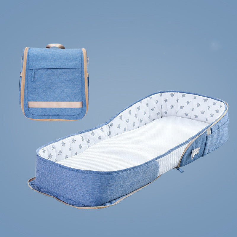 Shoulder bag portable crib