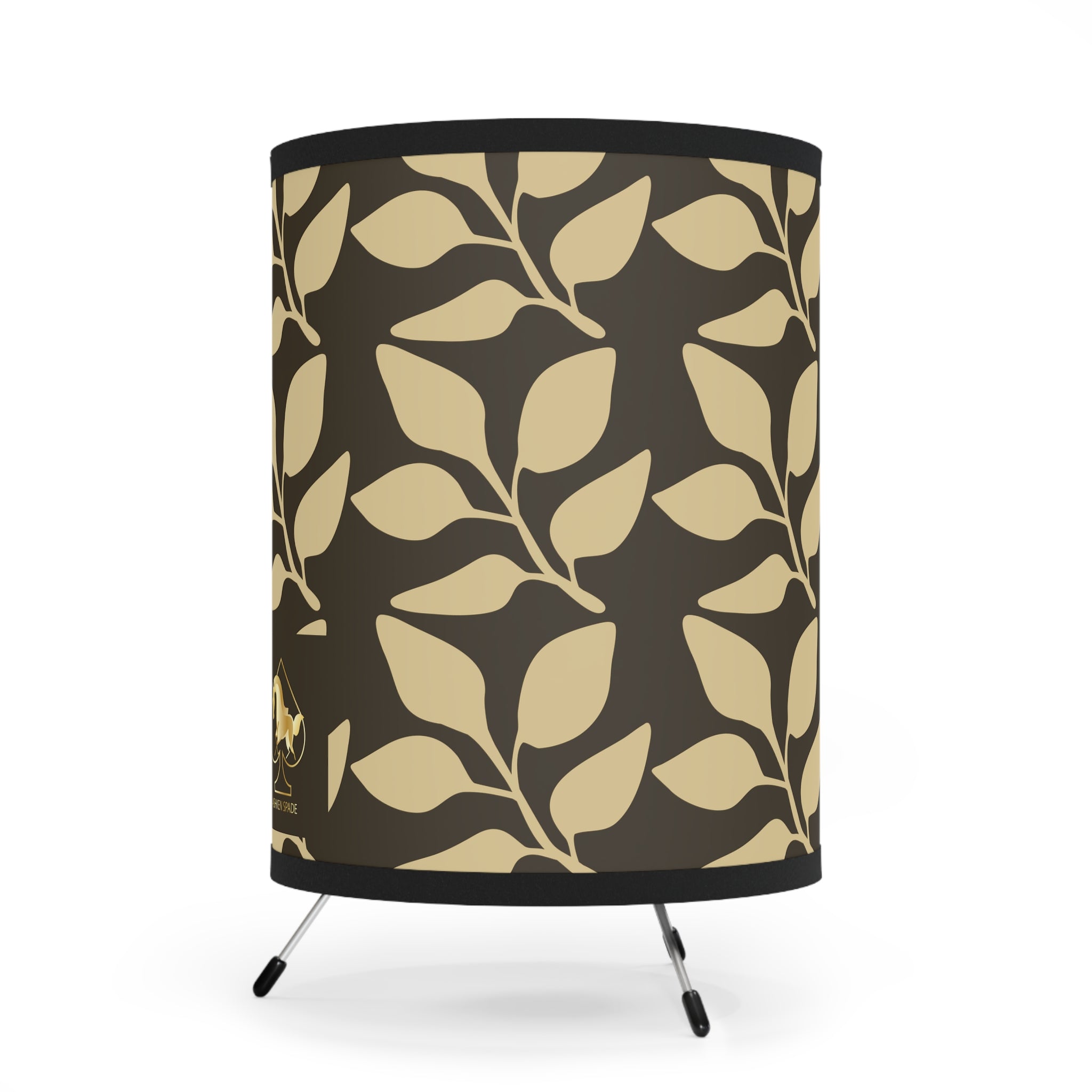 Midcentury Leaf Tripod Lamp