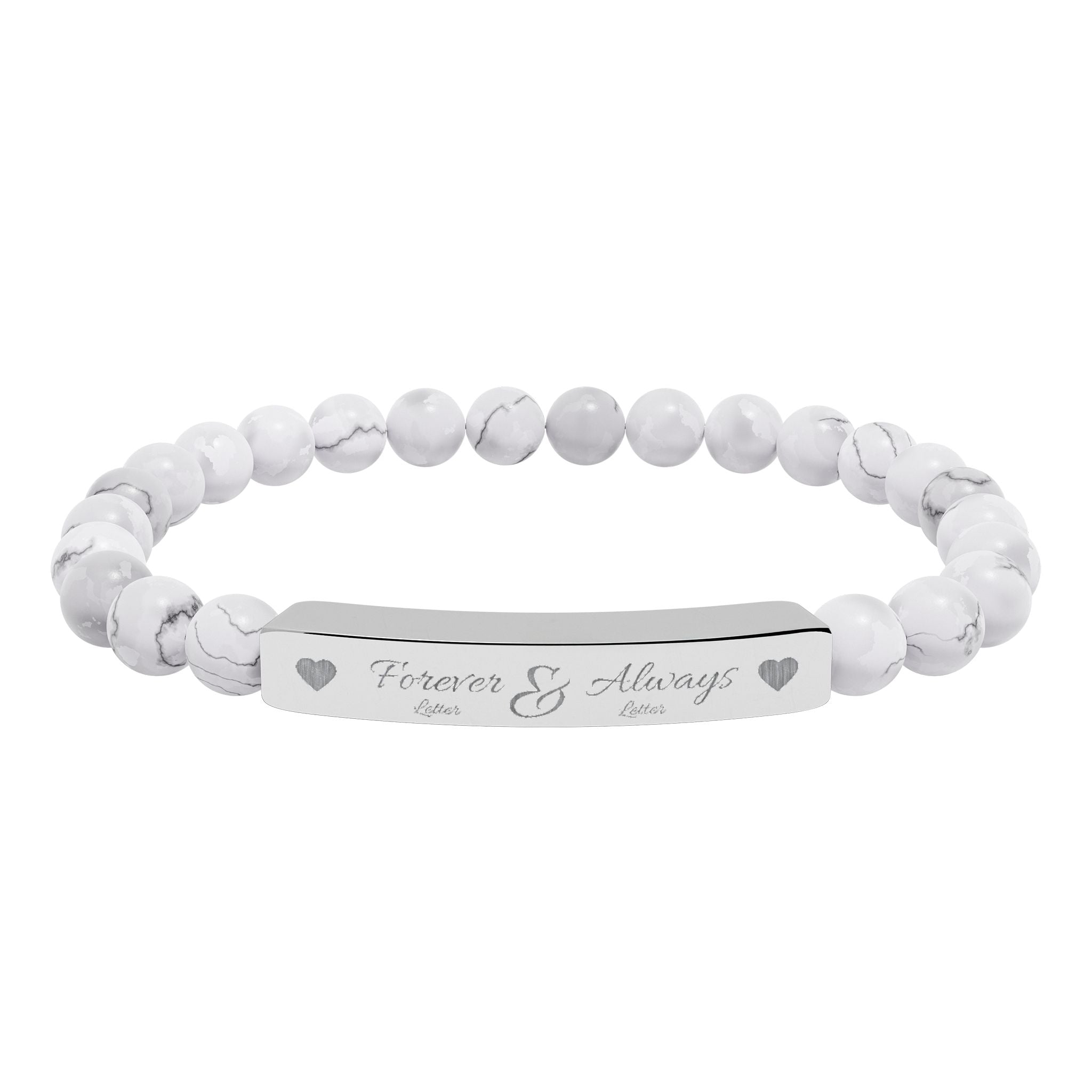 Customize Elegant Beaded Bracelet