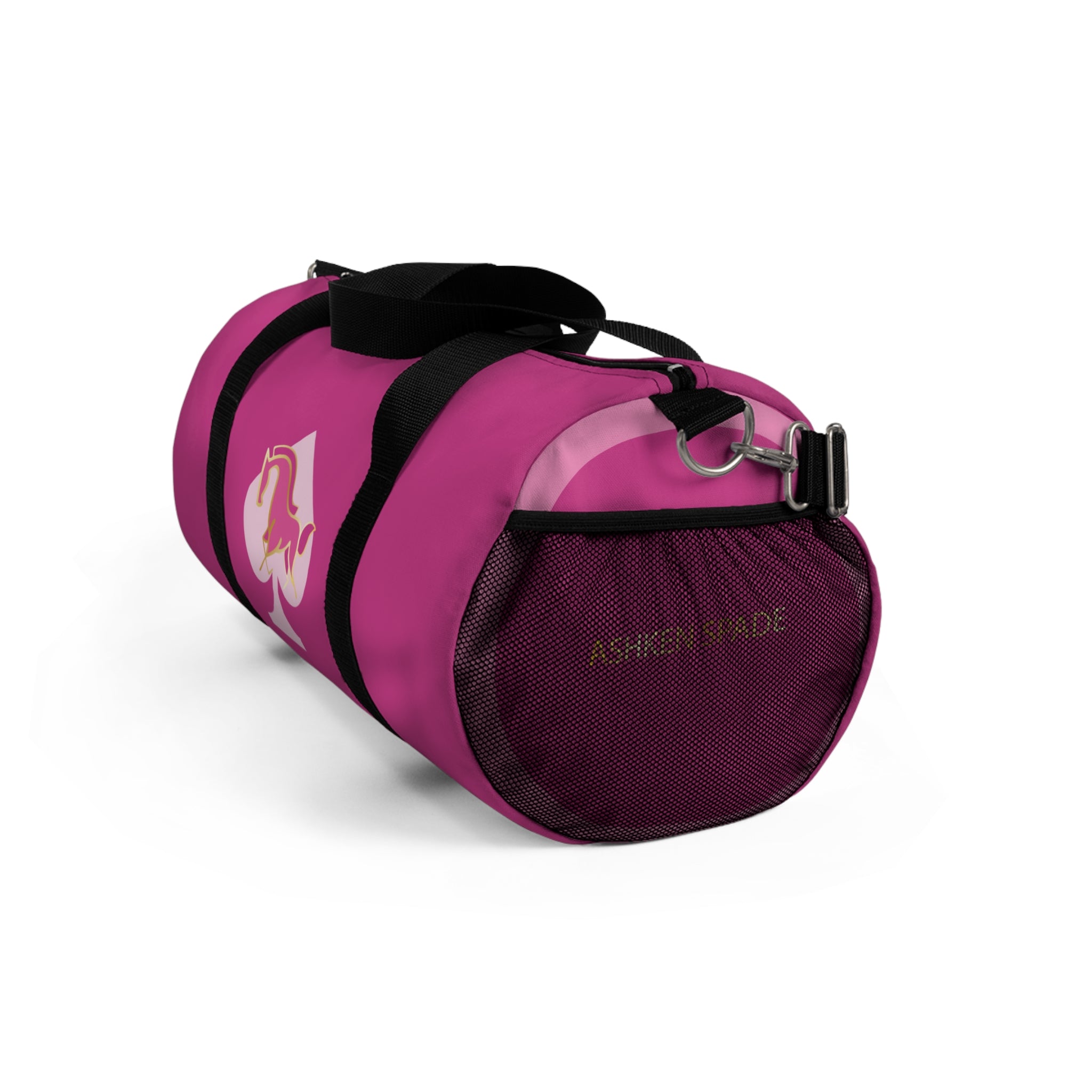 Premium Pink Duffle Gym Bag