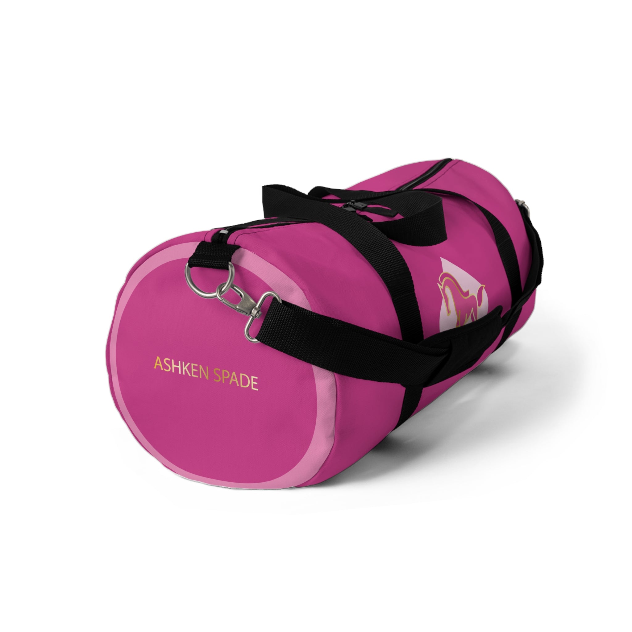 Premium Pink Duffle Gym Bag