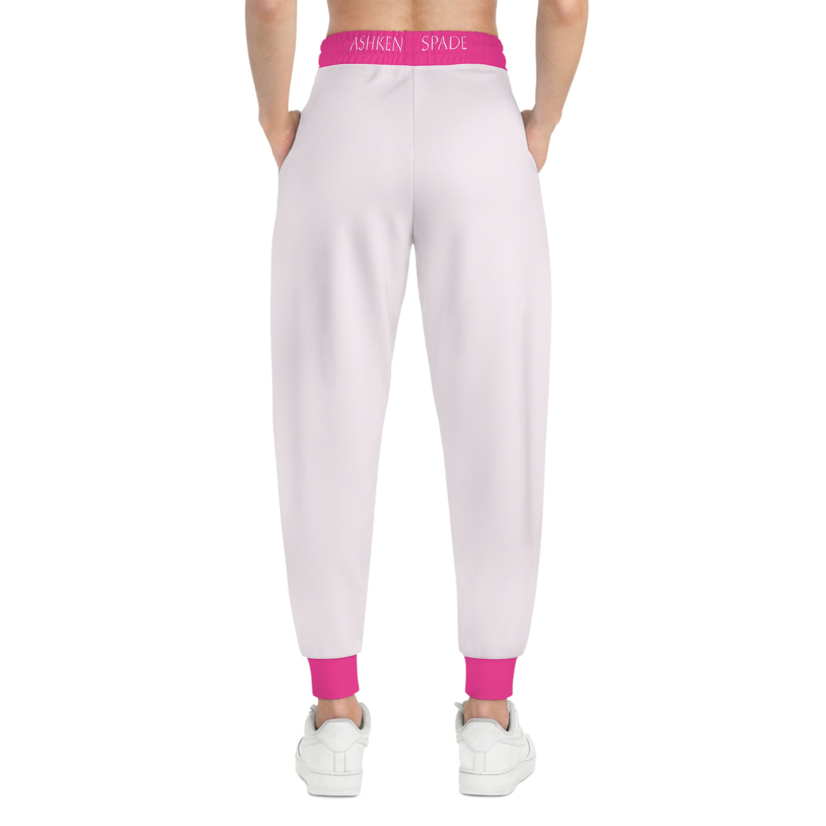 Ashken Spade Pink Trim Athletic Joggers