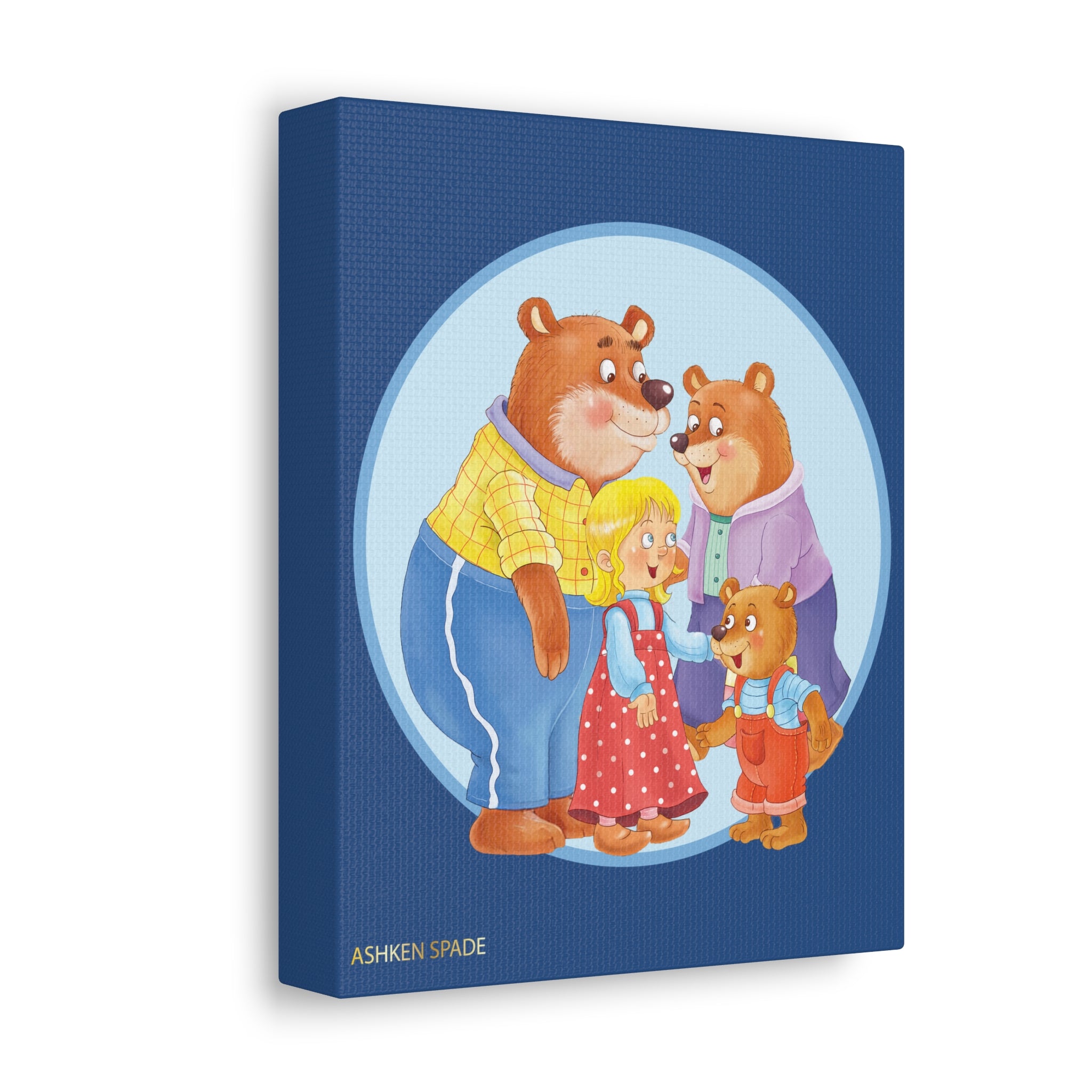Three Bears Canvas