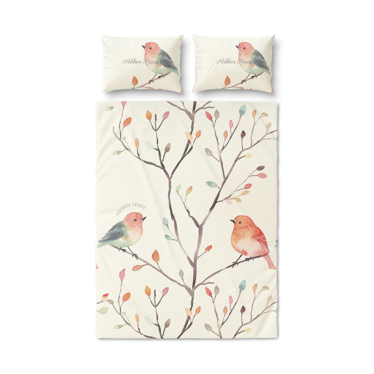Birds on Branches Quilt Cover Set
