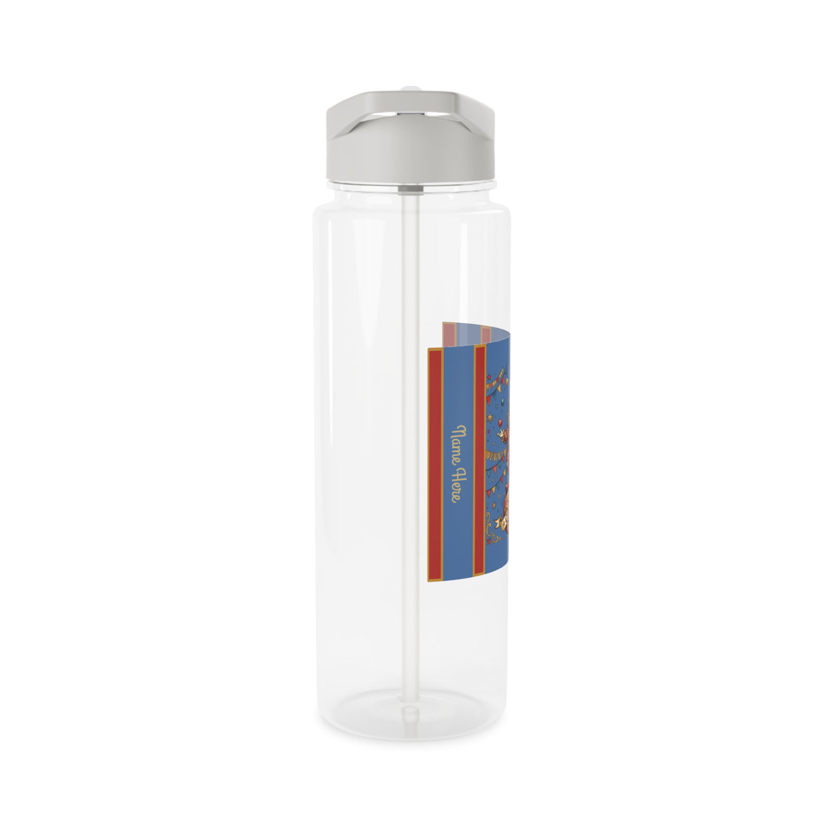 Circus Clown Tritan Water Bottle