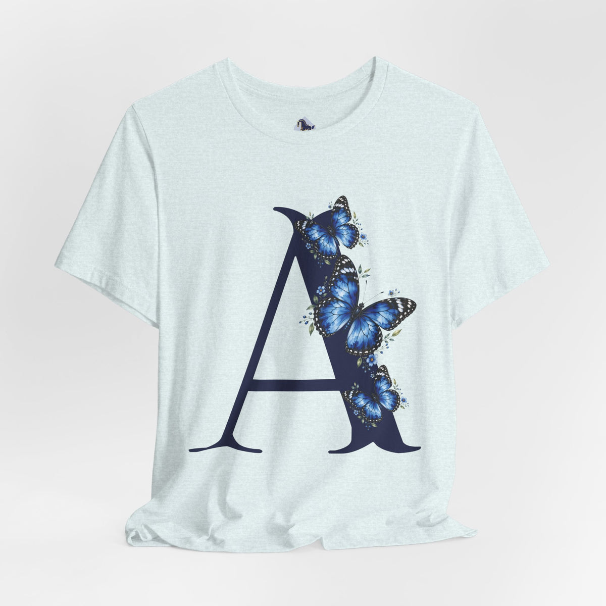 Butterfly Initial A T-Shirt