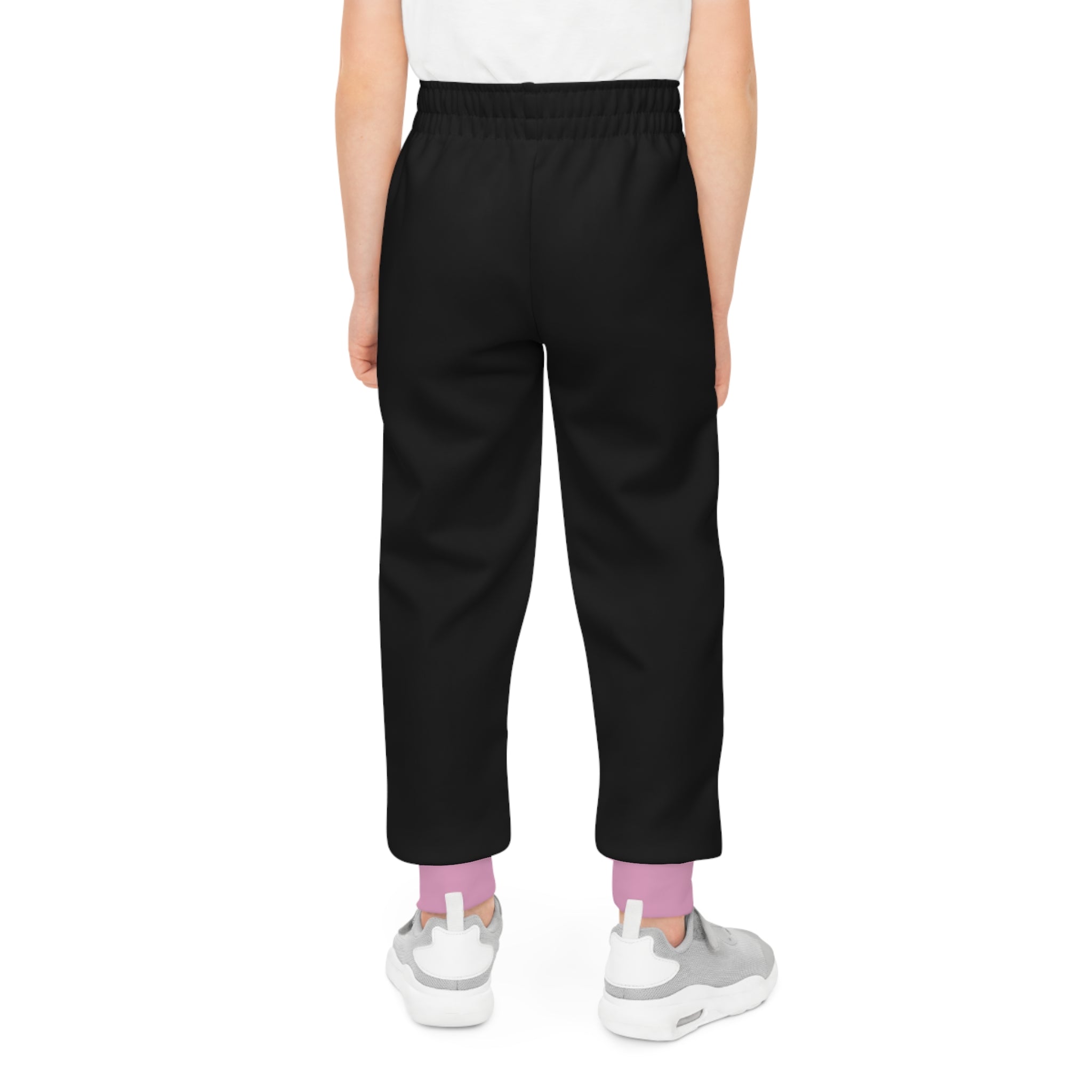 Cute Bear Ballet Design Black Jogger