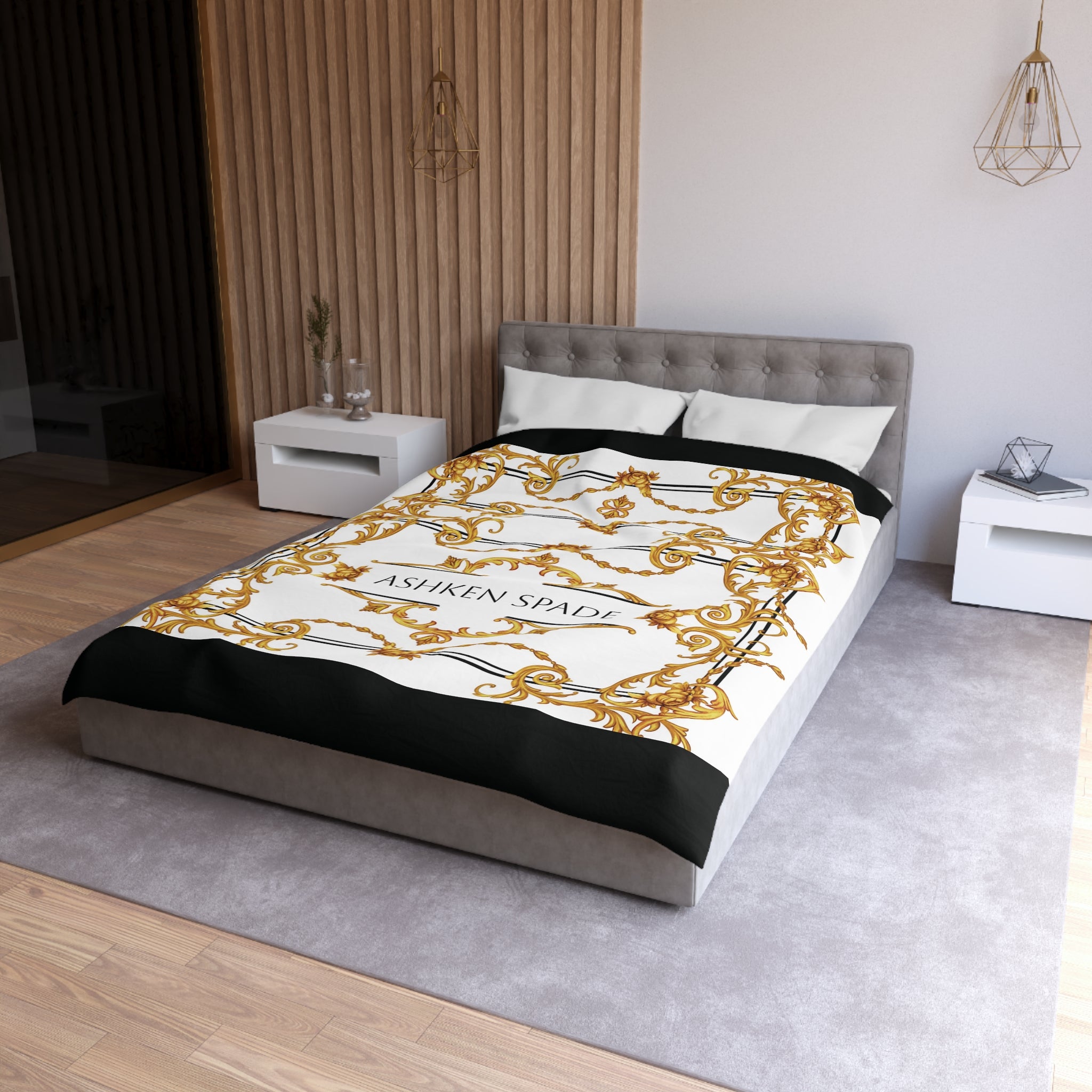 Copy of Floral Key Bouquet Duvet Cover