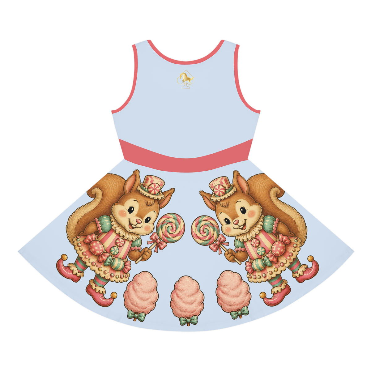 LolliSquirl Character& Cotton Candy Sundress