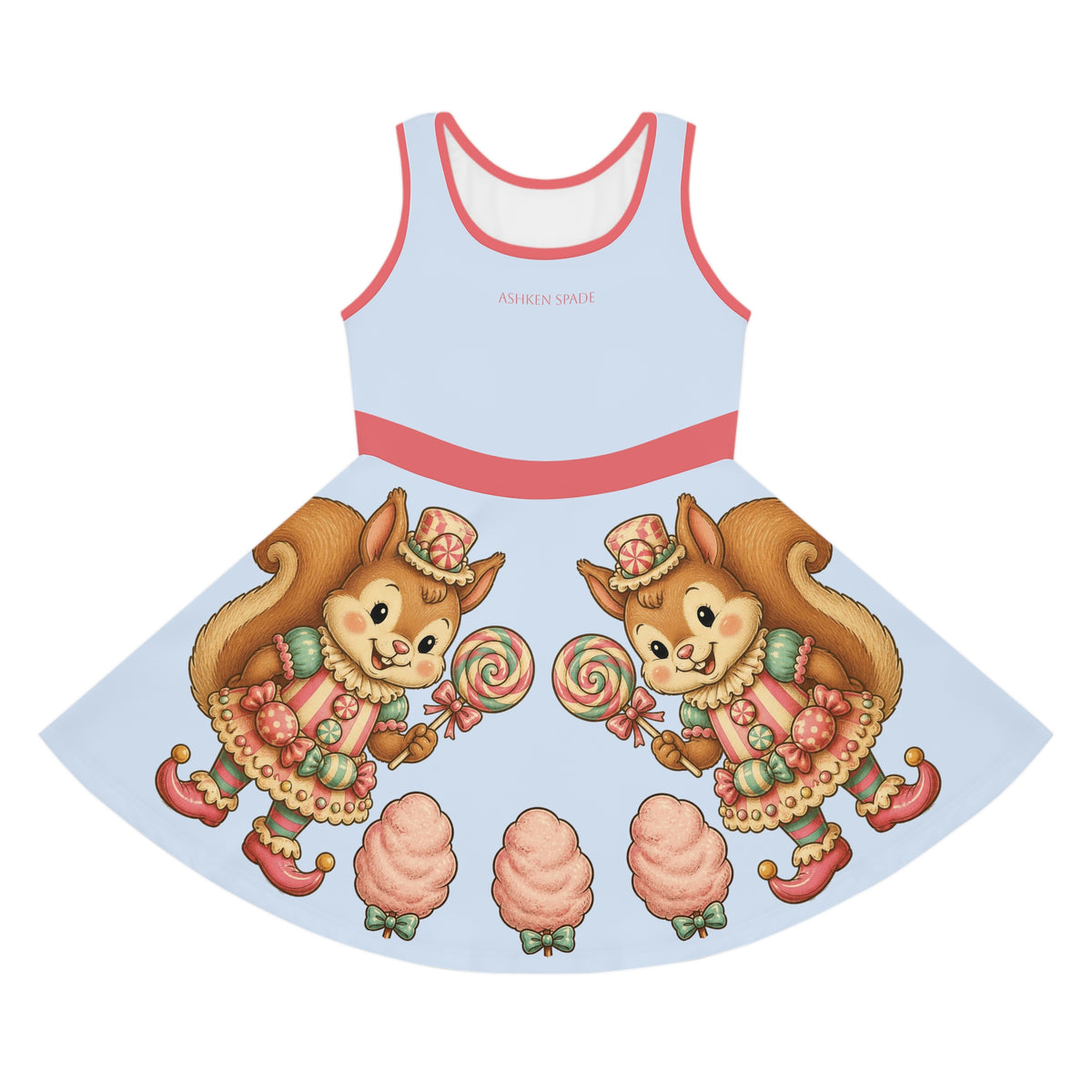LolliSquirl Character& Cotton Candy Sundress