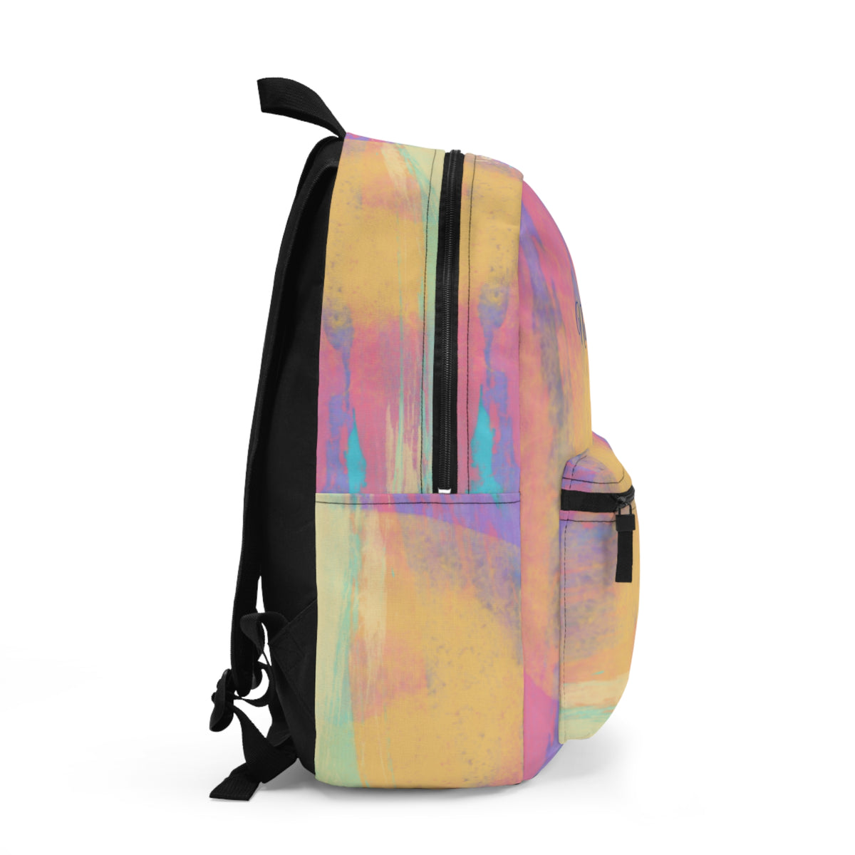 Personalized Pastel Tie-Dye Backpack