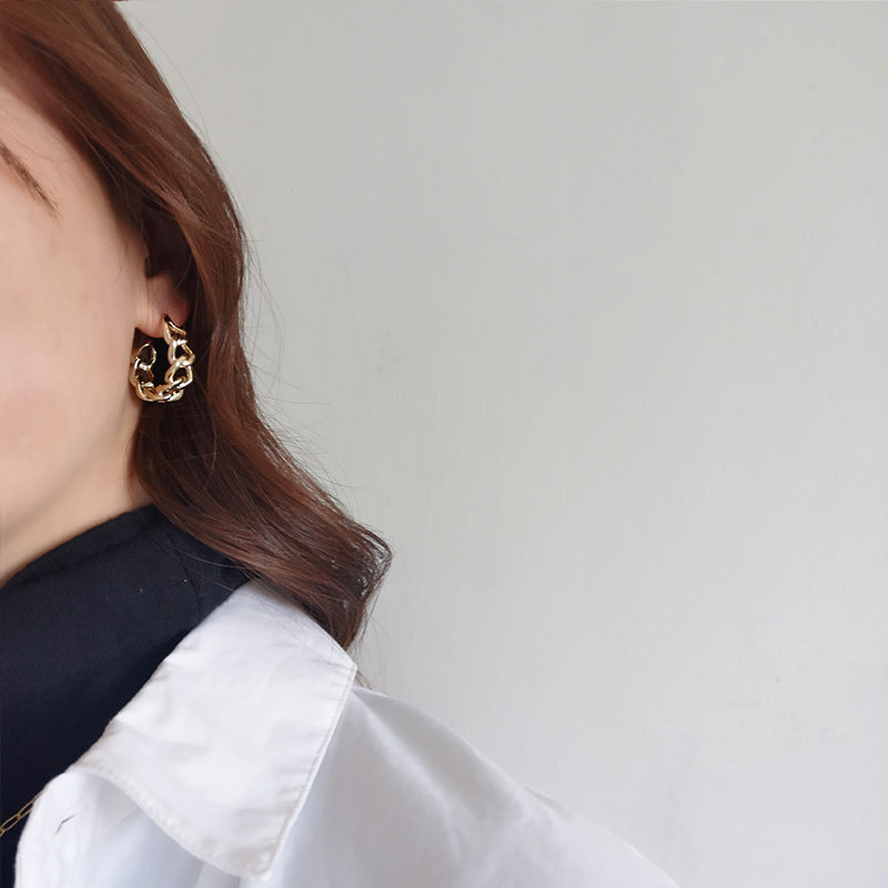 Heavy metal earrings