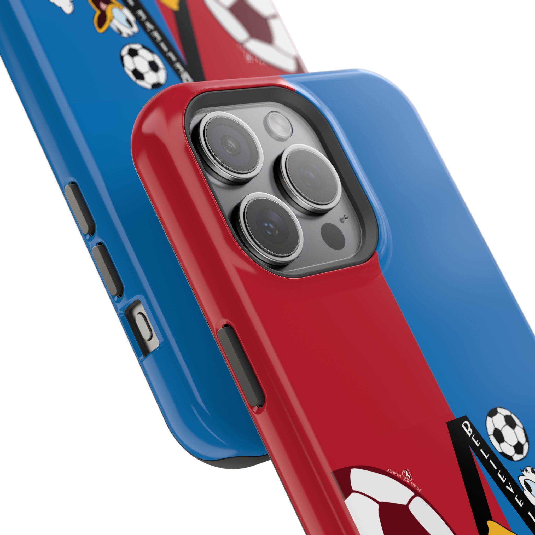 Soccer Initial A Magnetic Impact-Resistant Phone Case