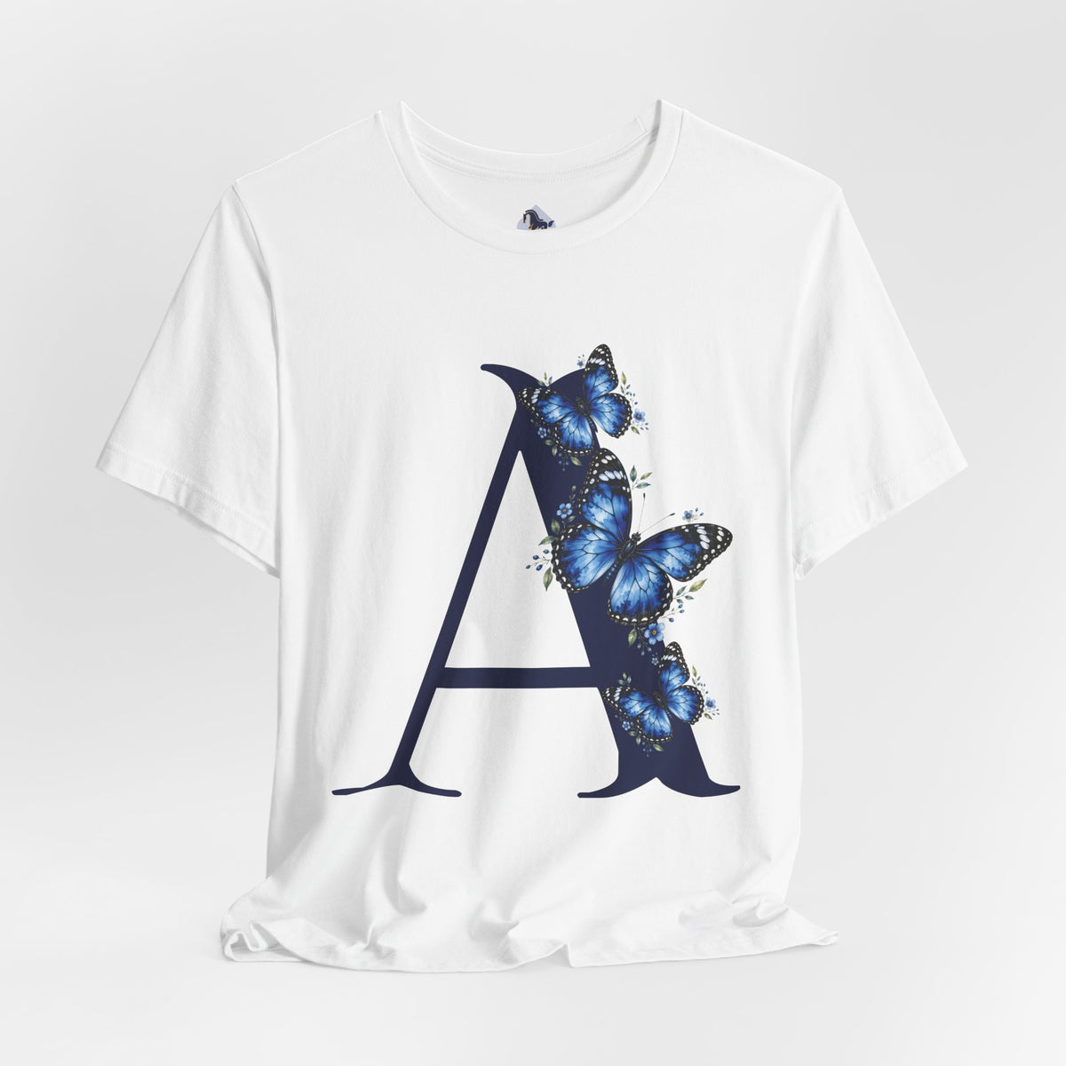 Butterfly Initial A T-Shirt