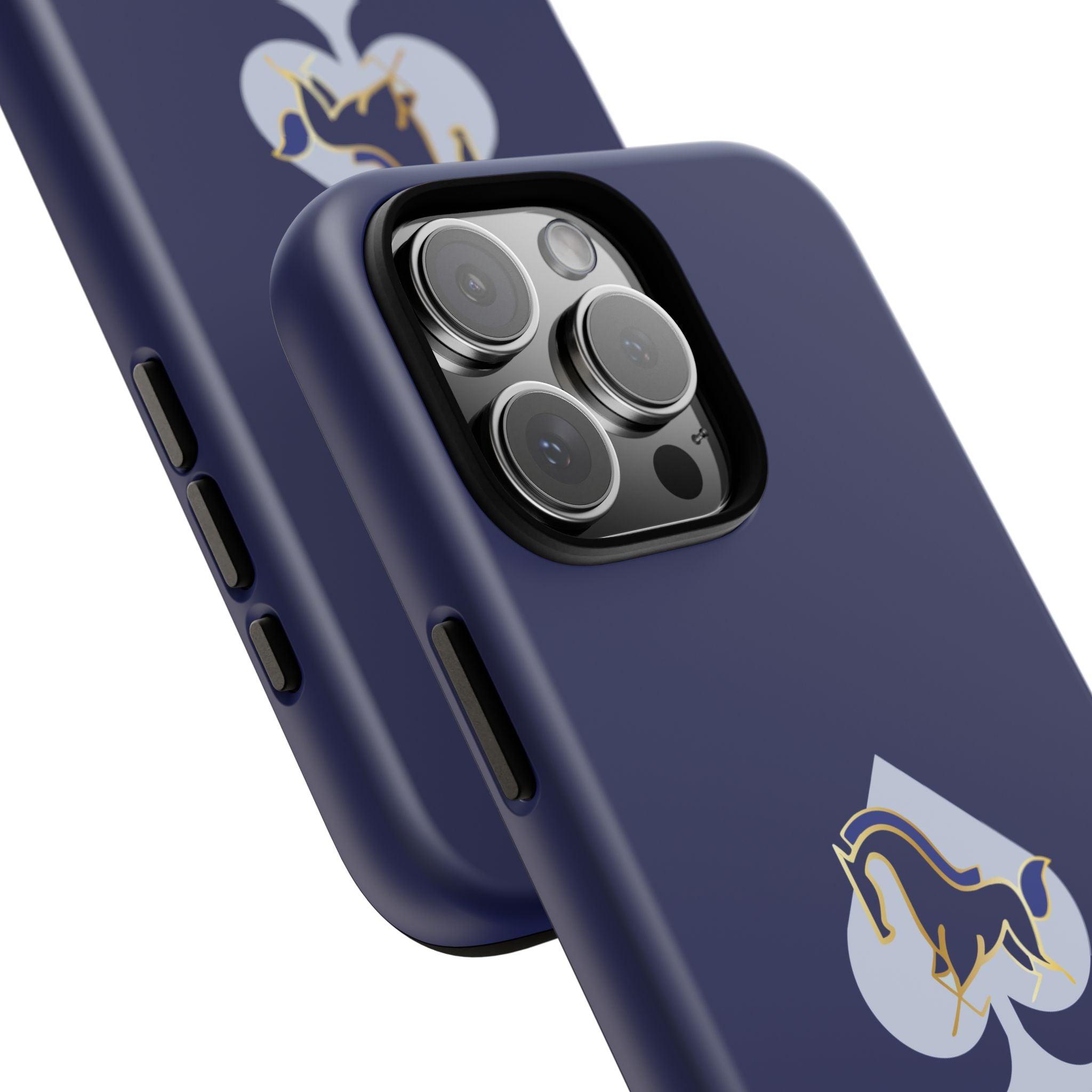 Navy Blue Ashken Spade Logo Phone Case