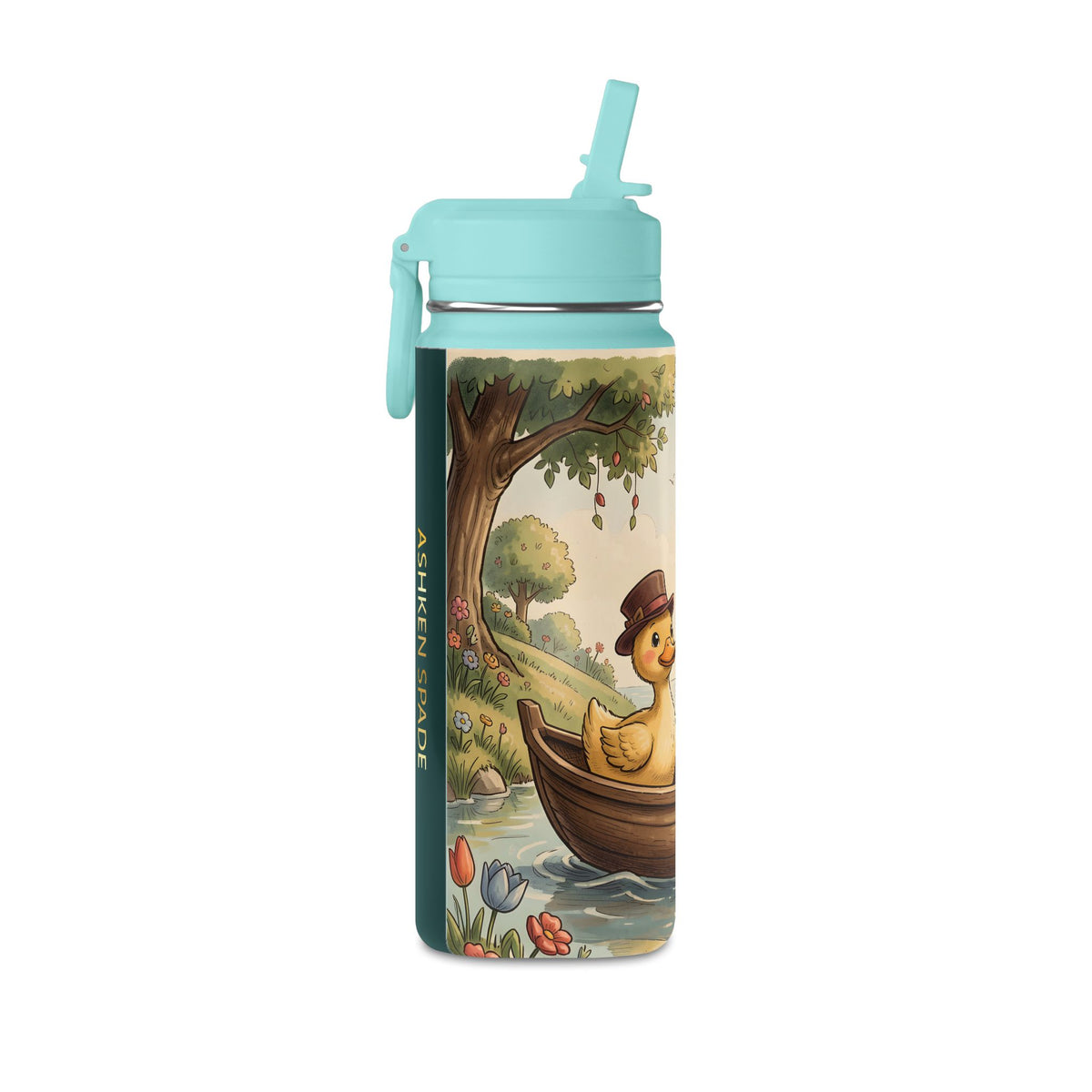 Duck Couple Mini Water Bottle(20oz)