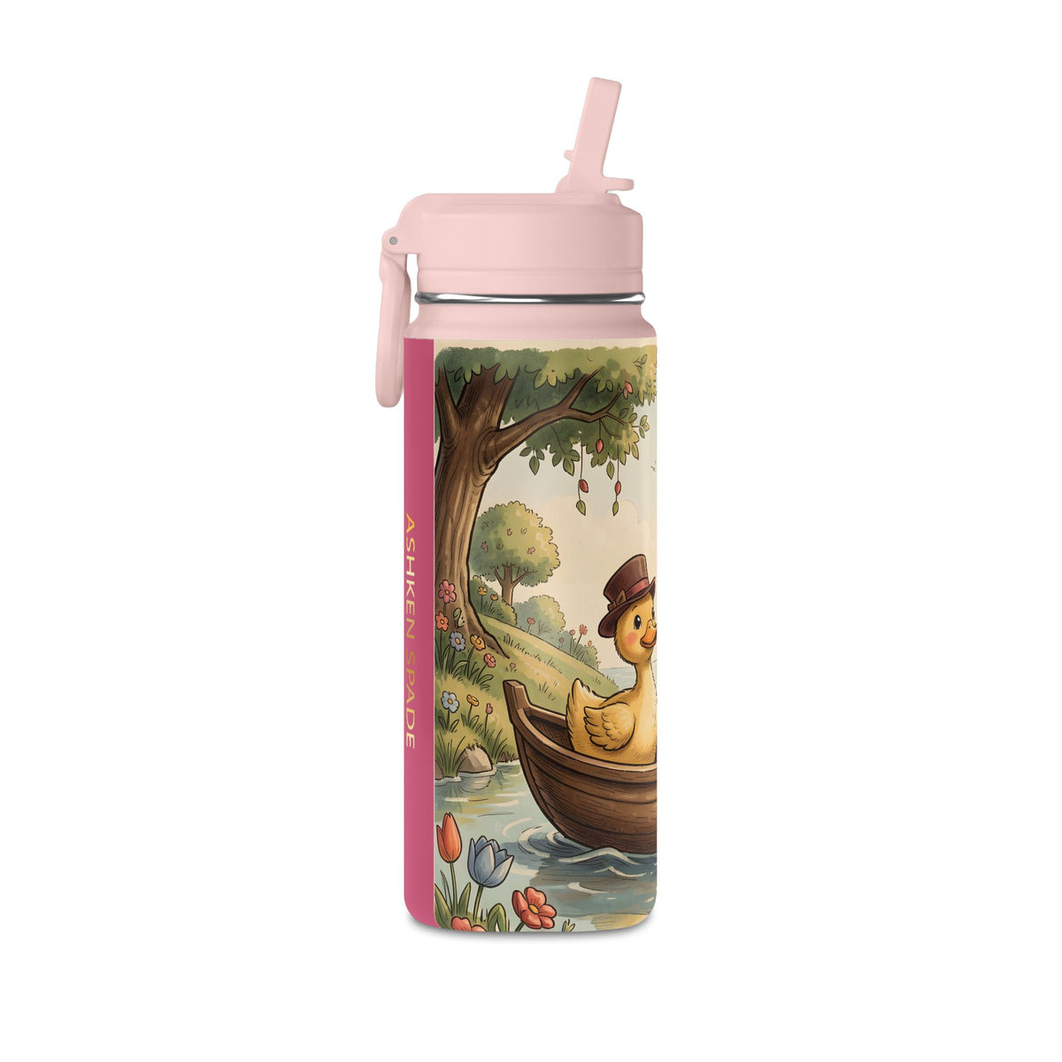 Duck Couple Mini Water Bottle(20oz)