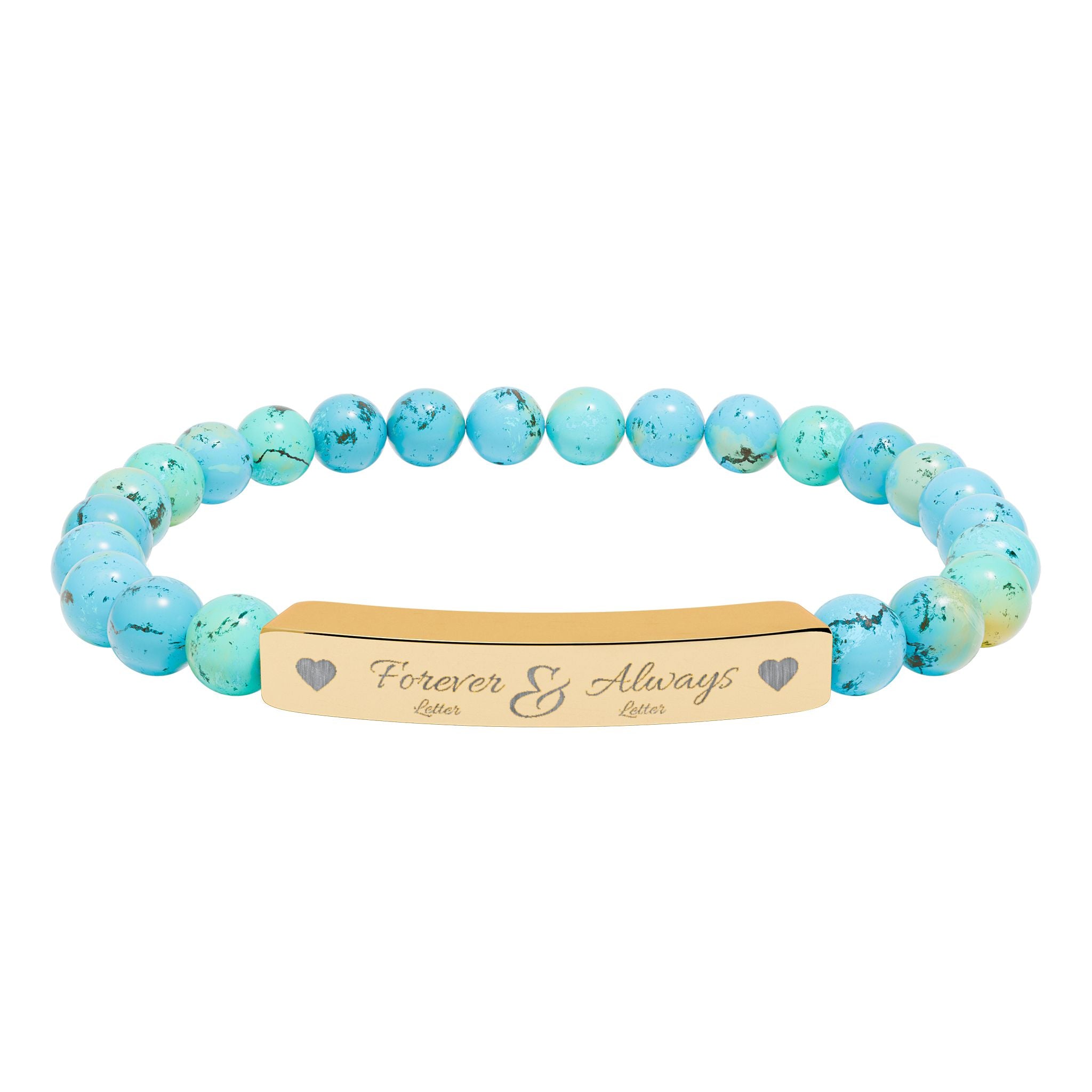 Customize Elegant Beaded Bracelet