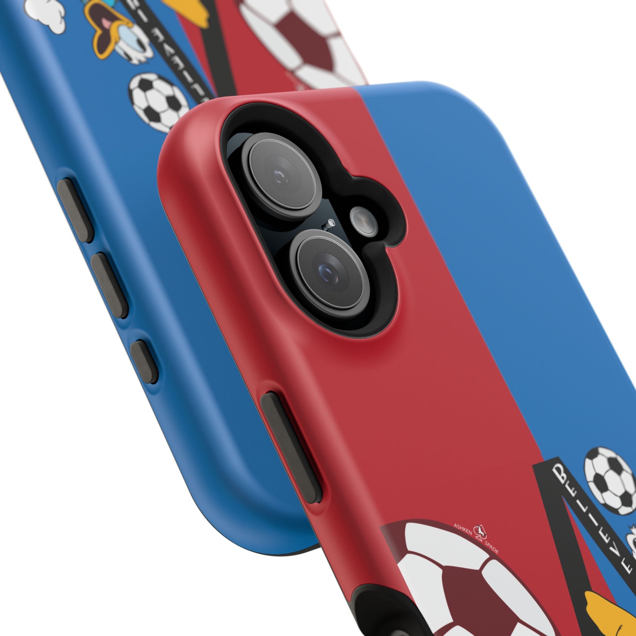 Soccer Initial A Magnetic Impact-Resistant Phone Case
