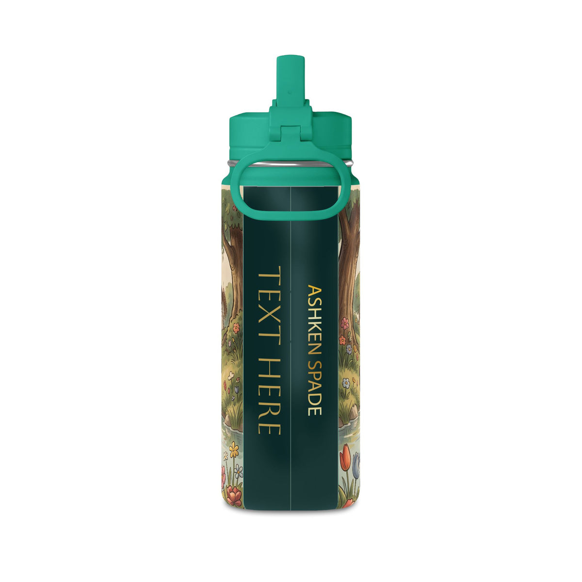 Duck Couple Mini Water Bottle(20oz)